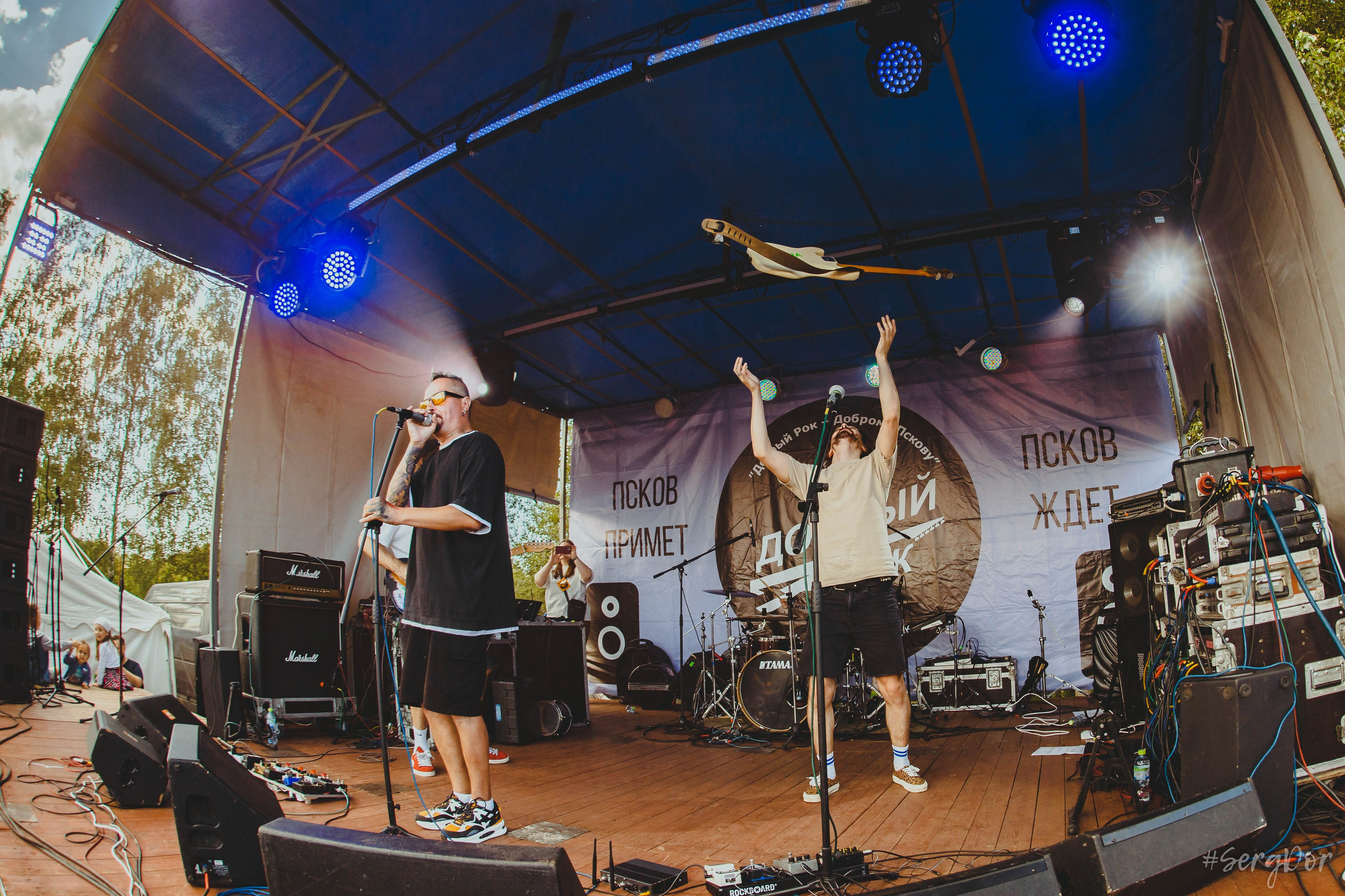 ДМЦ, Дороги меняют цвет, фестиваль, Добрый рок, Псков, 06.07.2024, SergDor, 6 июля 2024 года, #SergDor