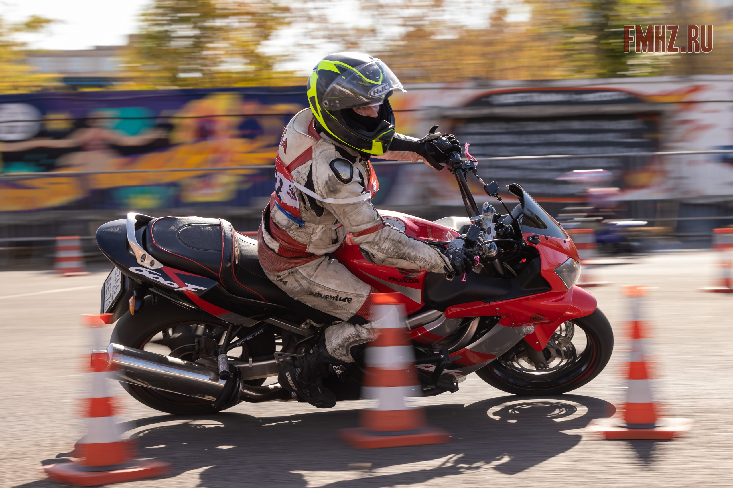 Соревнования по мотоджимхане на площадке Мосгортранс 15.09.2024. Фотограф Владимир Охрименко