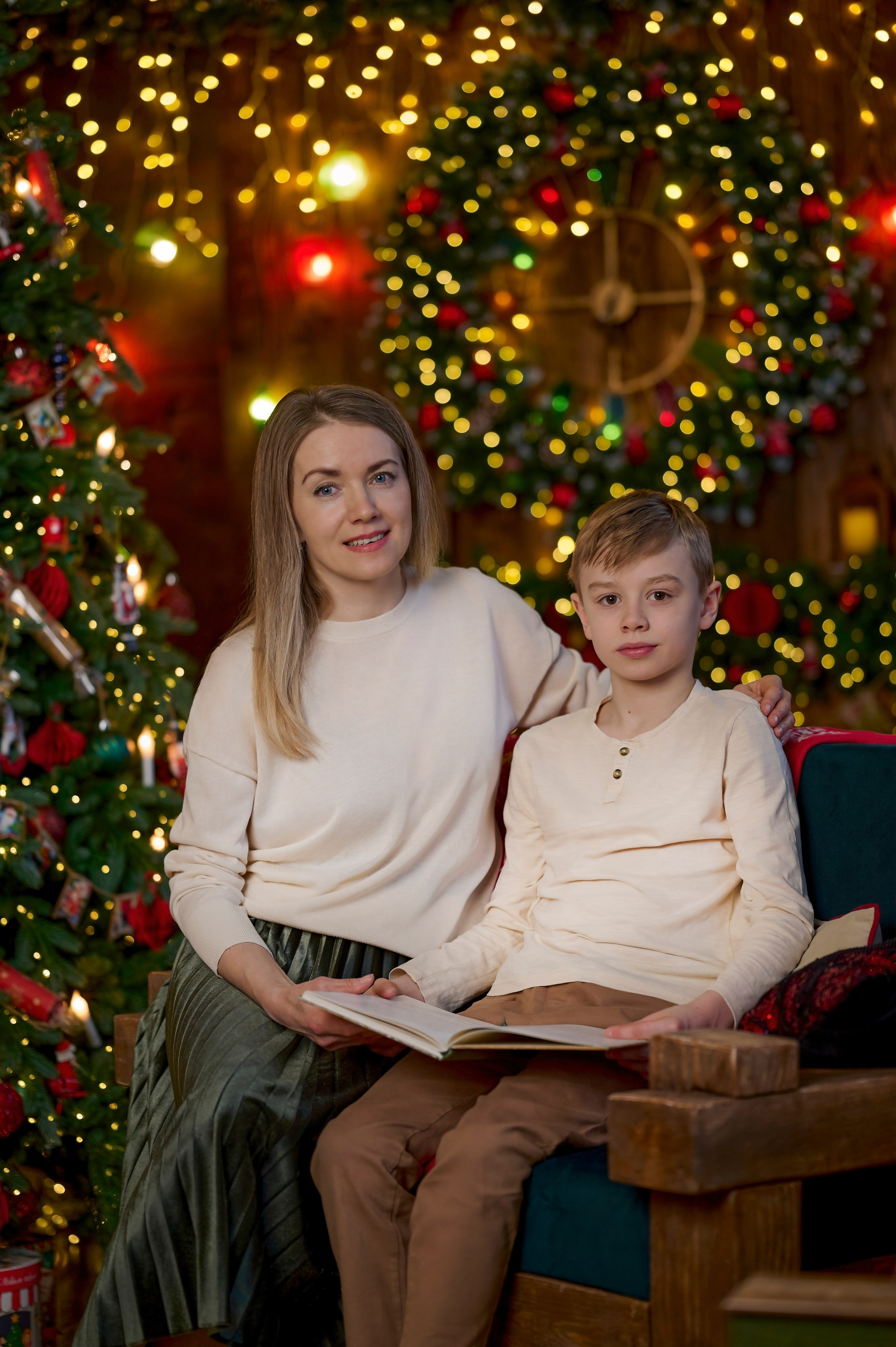 Новогодние фотографии. Семейный и женский фотограф в Москве Зоя Бучерова