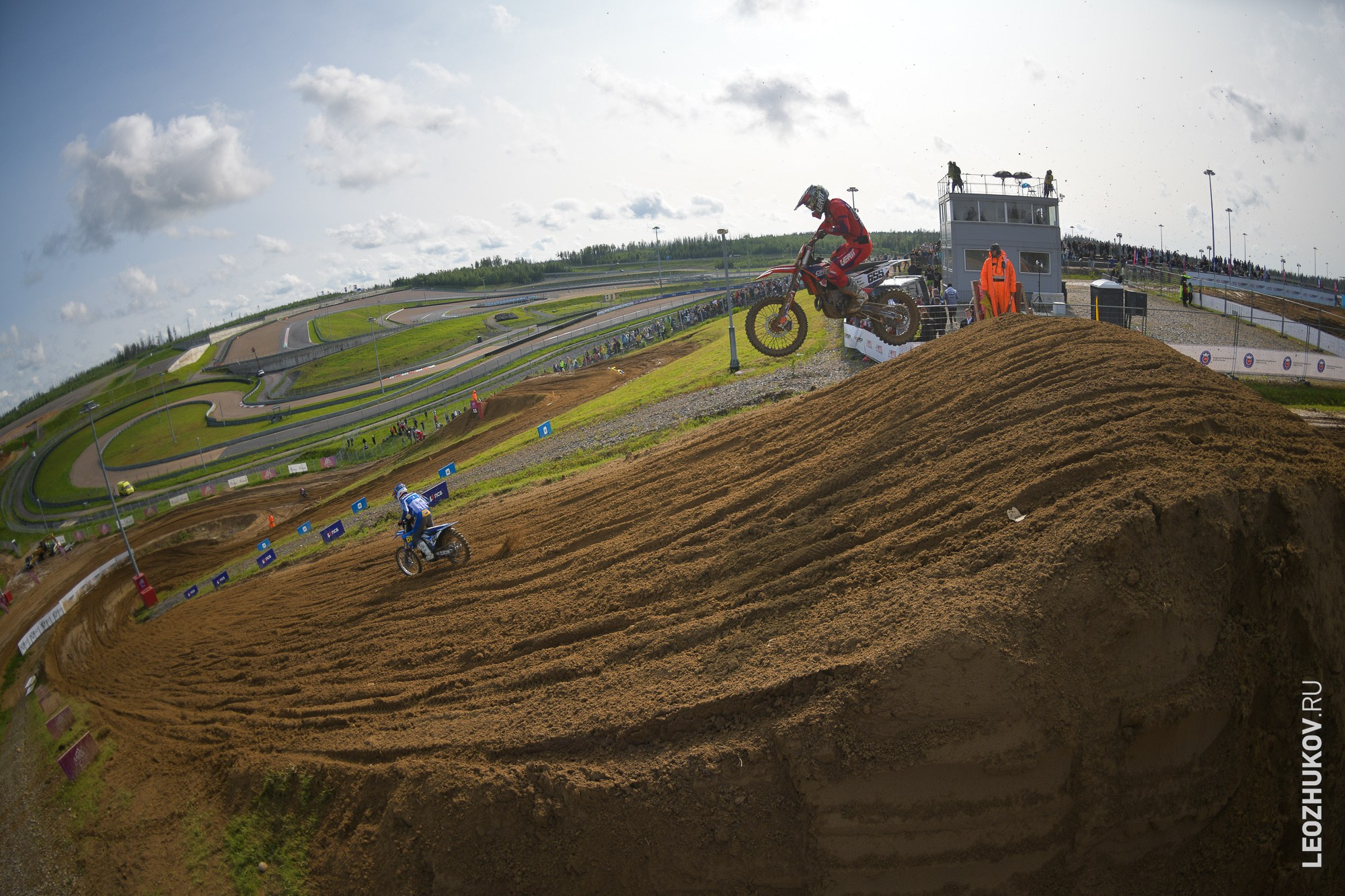 1 round of ММТ RGP russian motocross championships. Sports photographer Leonid Zhukov