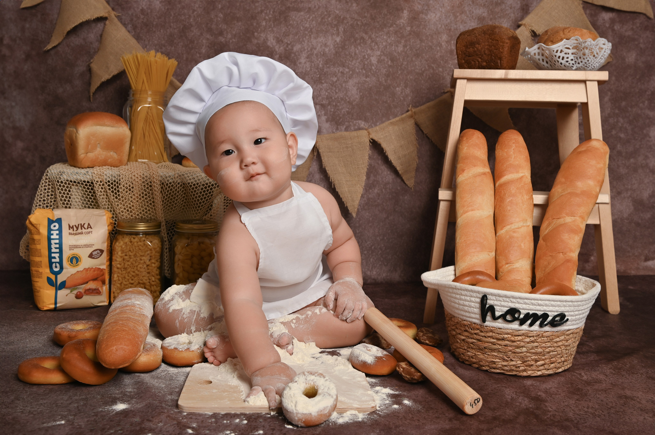 Годик Амирлана. Фотограф Новорожденных и семейный Элла Огай г. Сатпаев