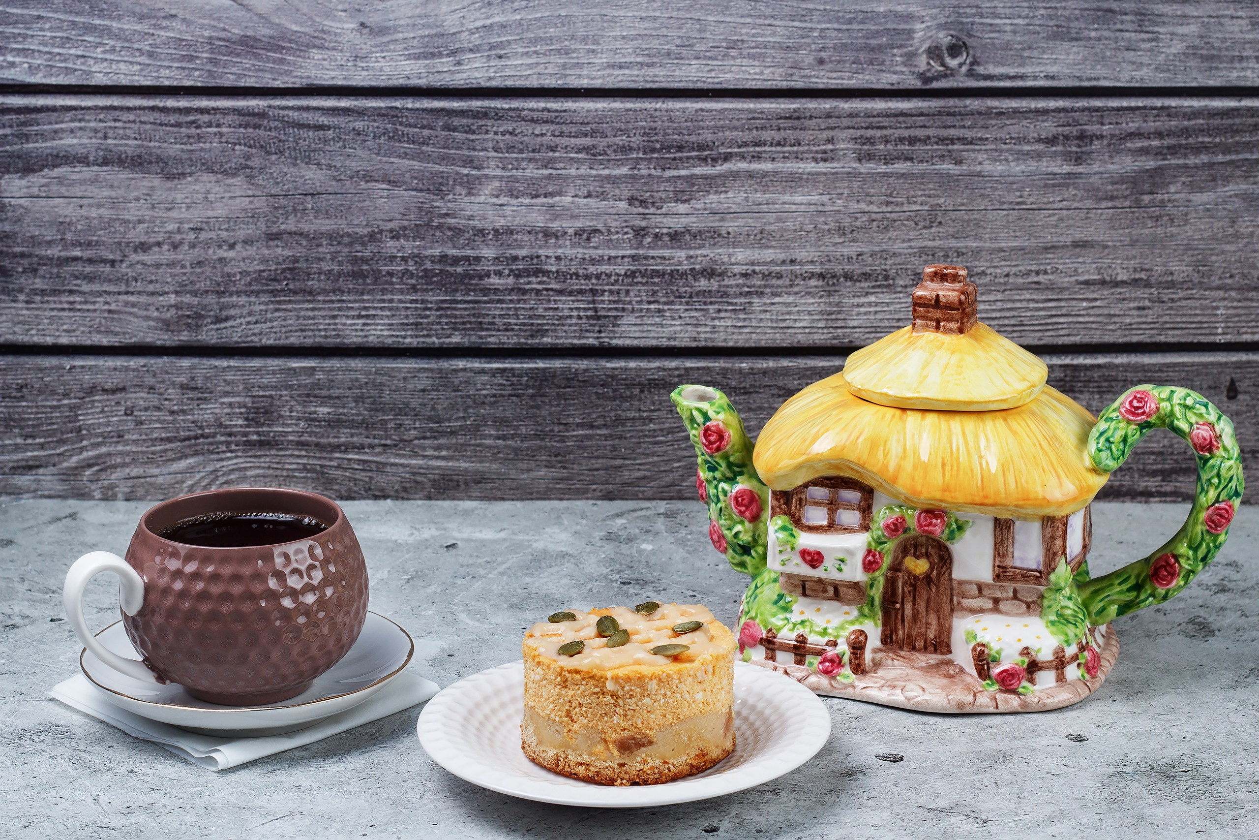 пирожное кофейни-кондитерской Konfi