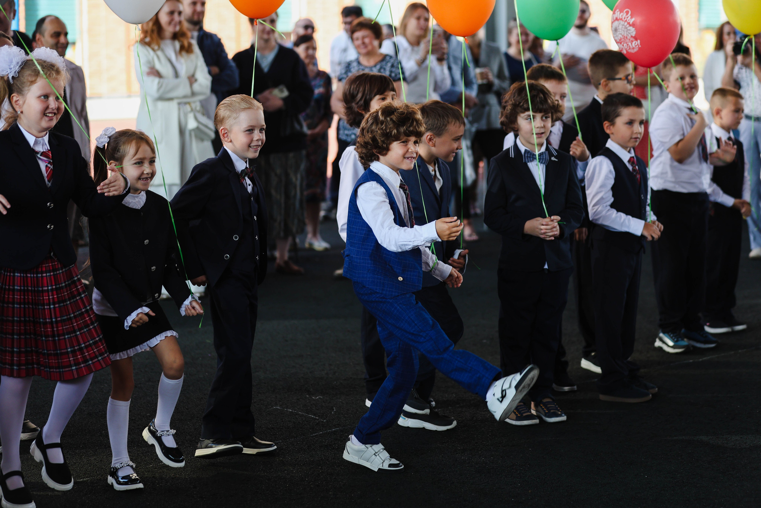 Первое сентября в школе