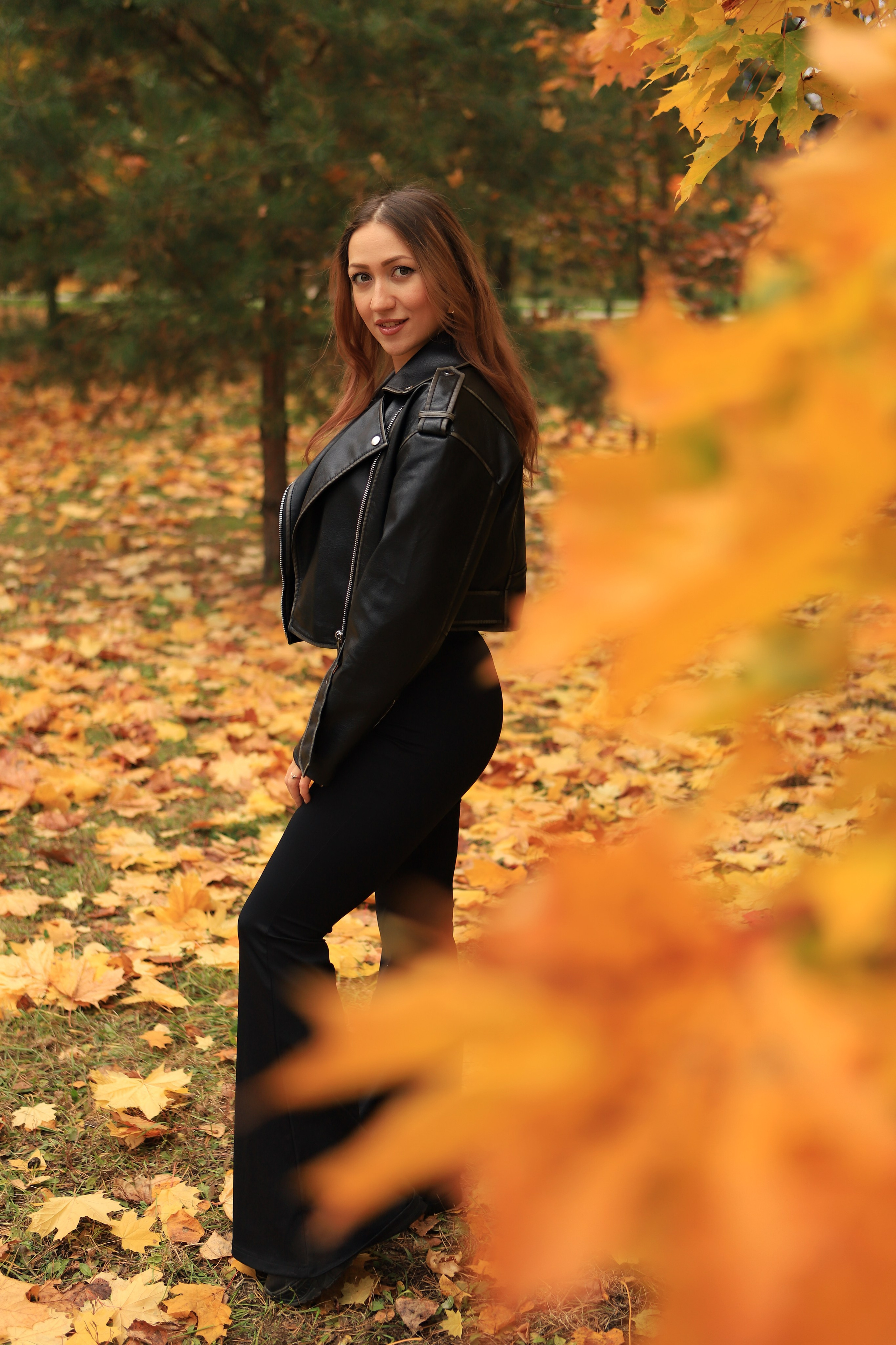 Осенняя прогулка. Фотограф в Москве Елена Дроботя