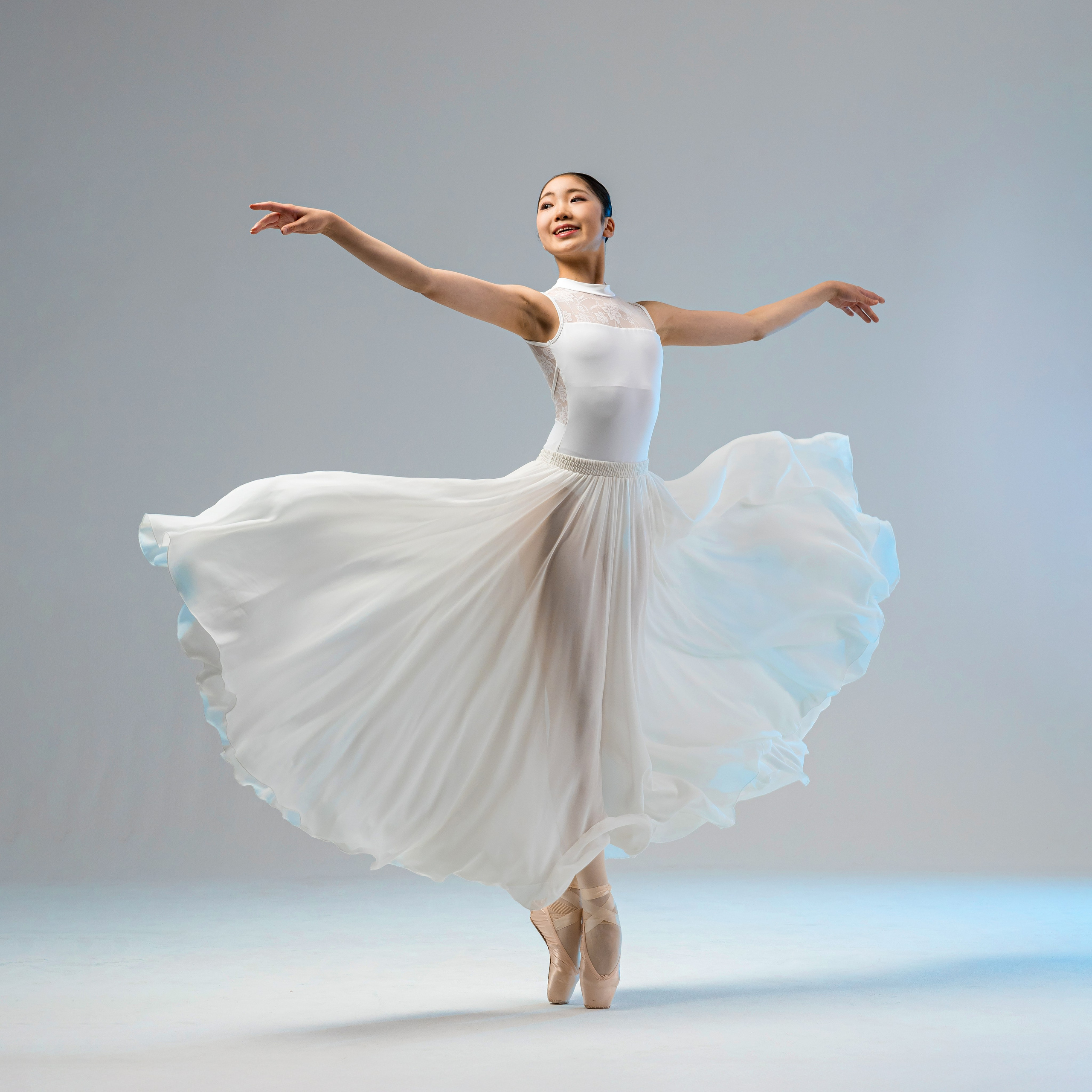 Балетная съёмка на белой циклораме и фонах. Балетный фотограф Алина Ханько — Душа Балета