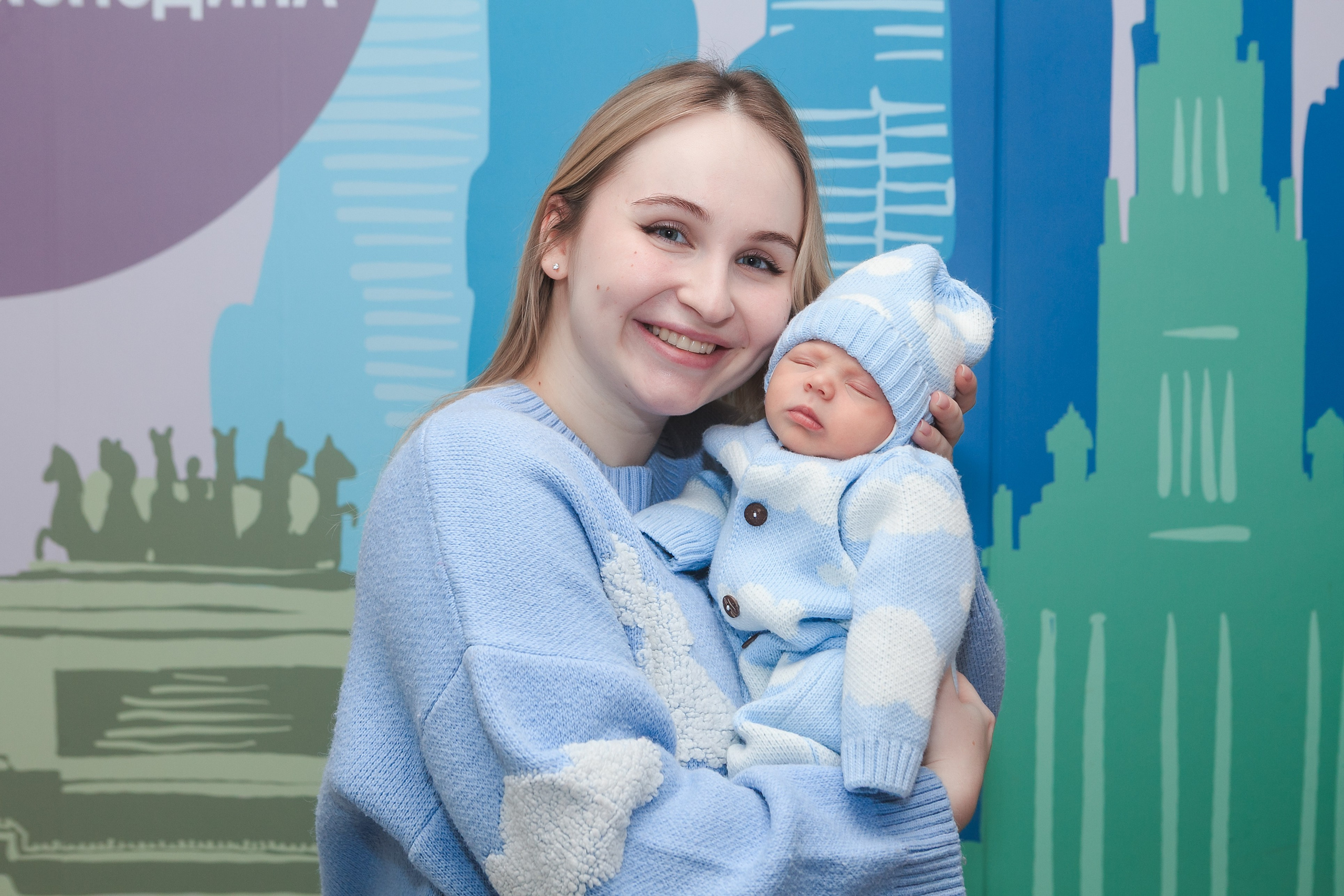 Съемка выписки из роддома 7 ГКБ Юдино Москва. Фотосъемка выписки из роддома в Москве, заказать фотографа на выписку ньюборн съемка в роддоме newborn фотограф в Юдино