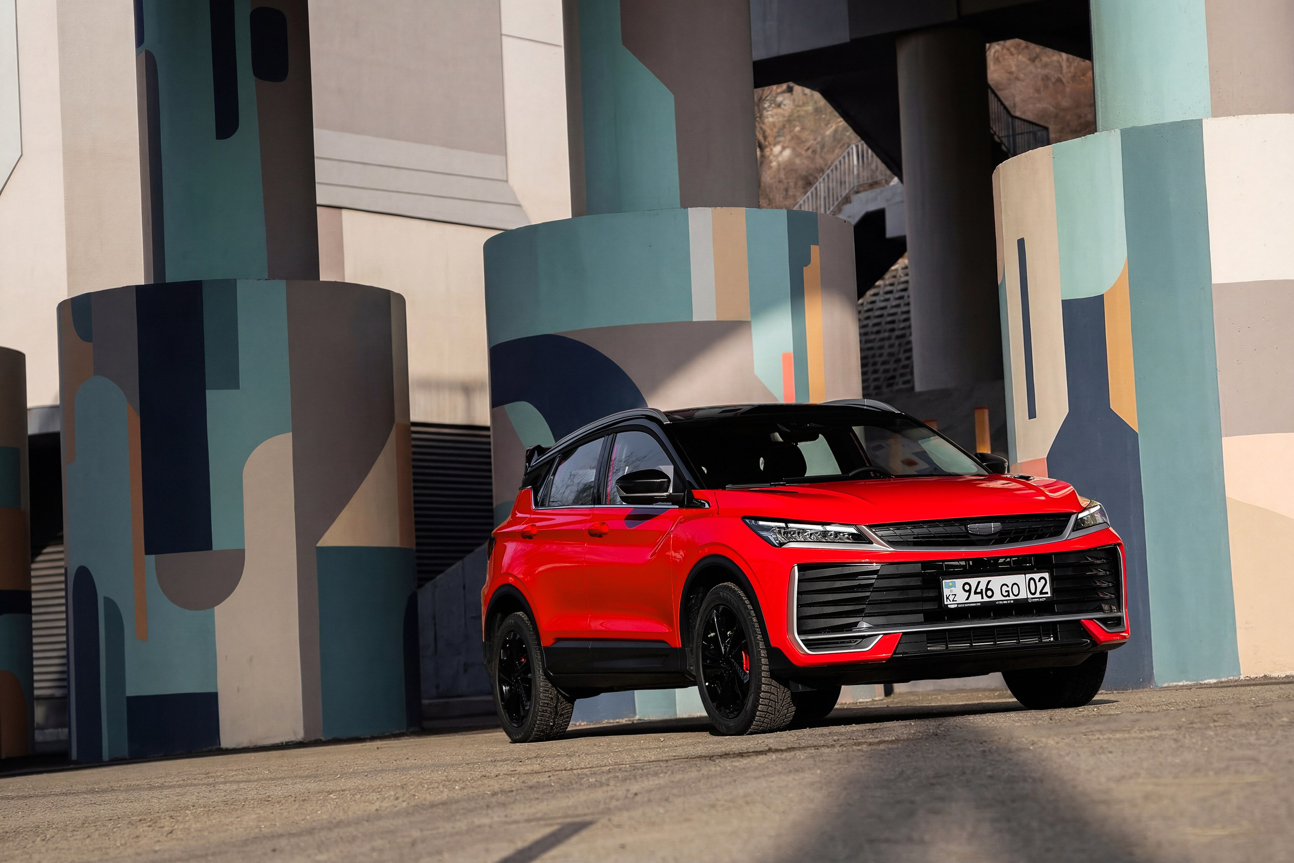 Geely Coolray 2025. Рекламный и портретный фотограф в Алматы, обучение для фотографов — Равиль Абушаев