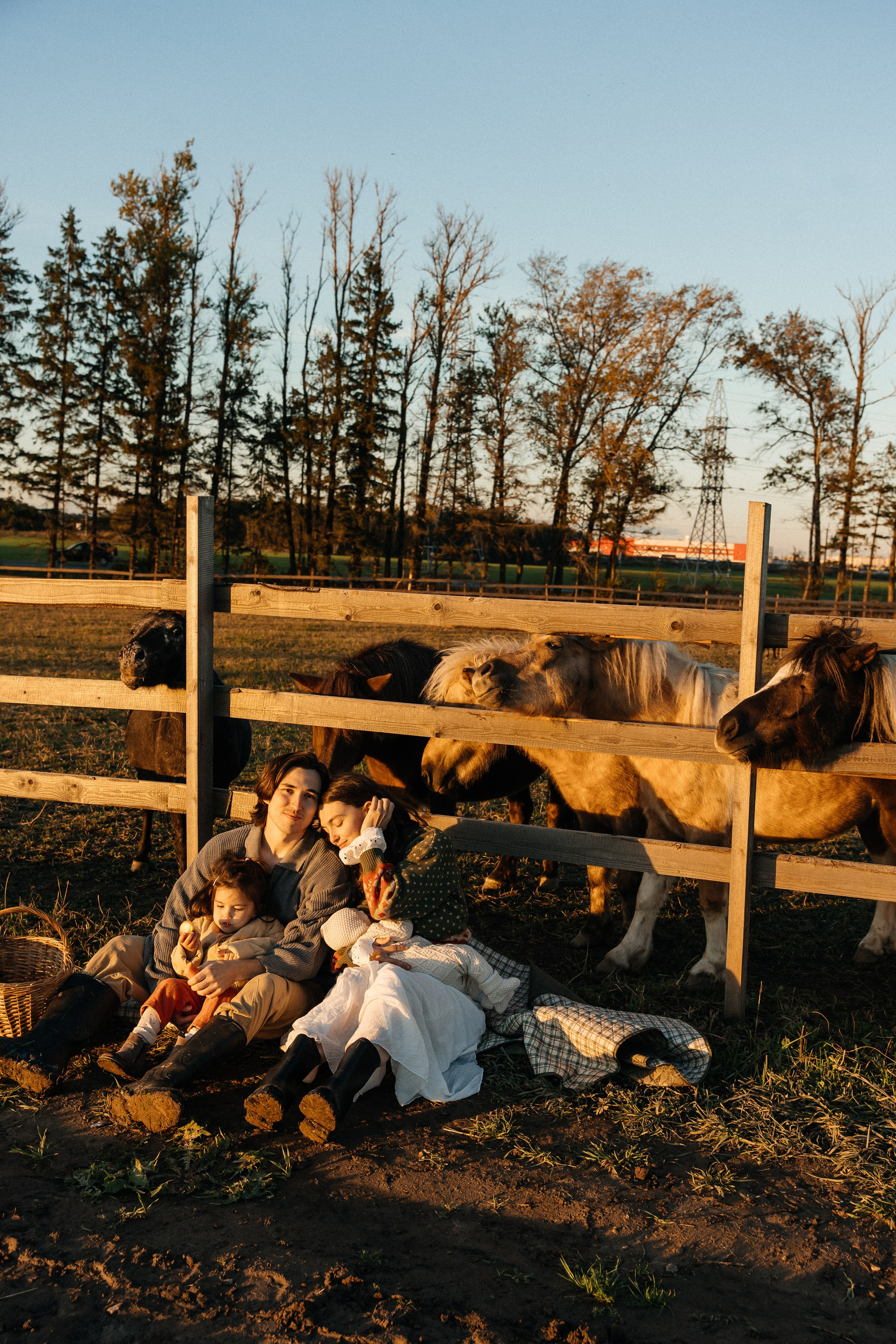 Воробьёвы-Кашницкие. Семейный фотограф в Санкт-Петербурге Виталия Белова