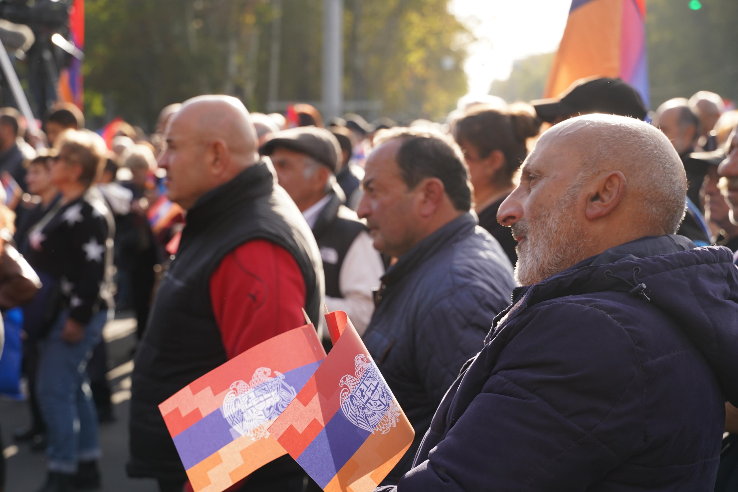 Manifistation in Ereven. Documentary and reportage photographer Dima Babkin