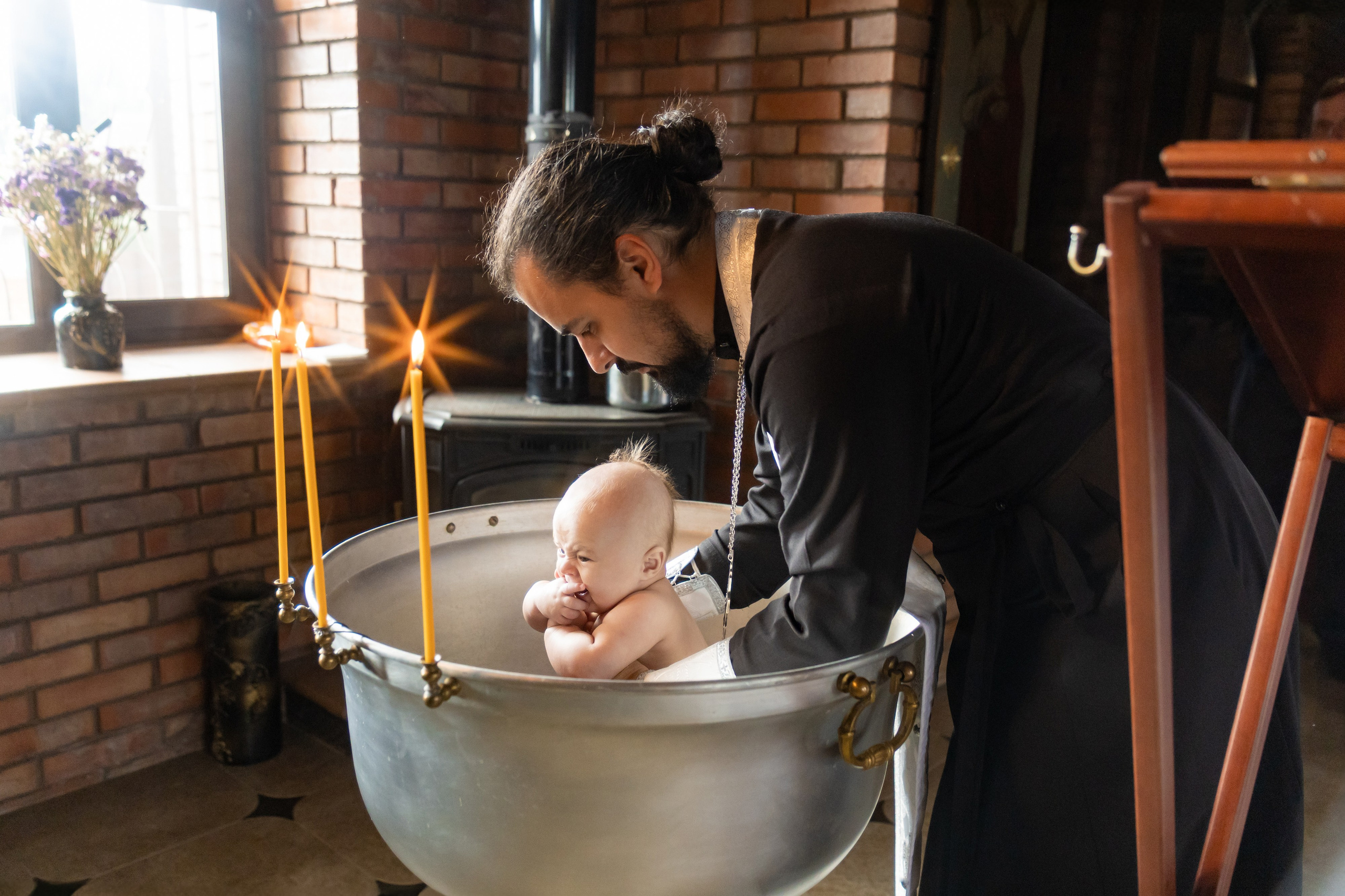 крещение в Репное