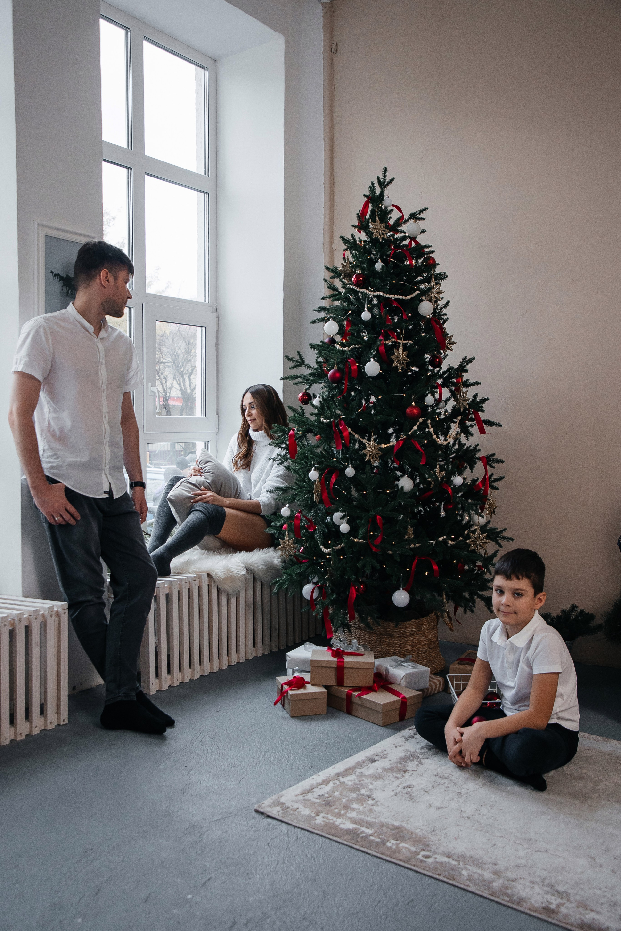 Юля Вергун и семья. Фотограф Денис Лесковский (Тюмень)