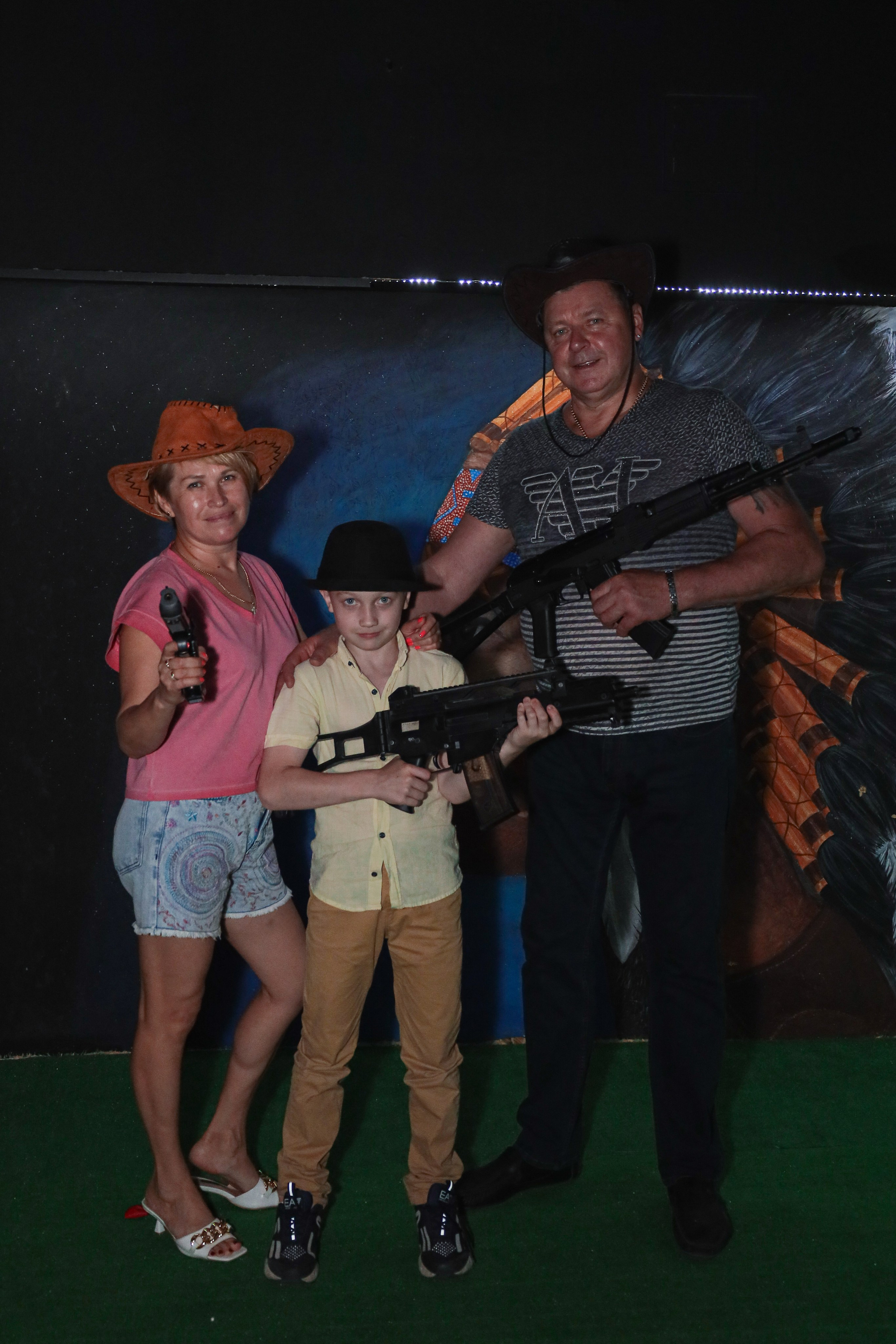 День рождение в стрелковом клубе. Фотограф Надршина Лилия