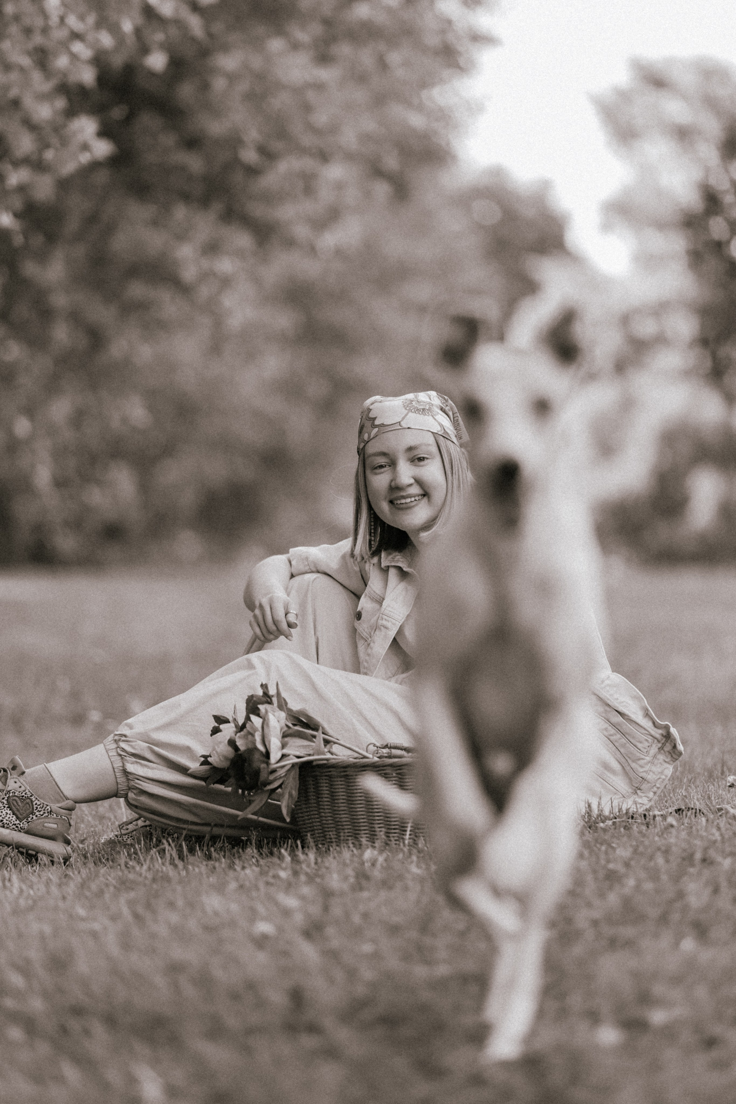 Саша и Гусь. Фотограф анималист Кристина Карпова, Москва