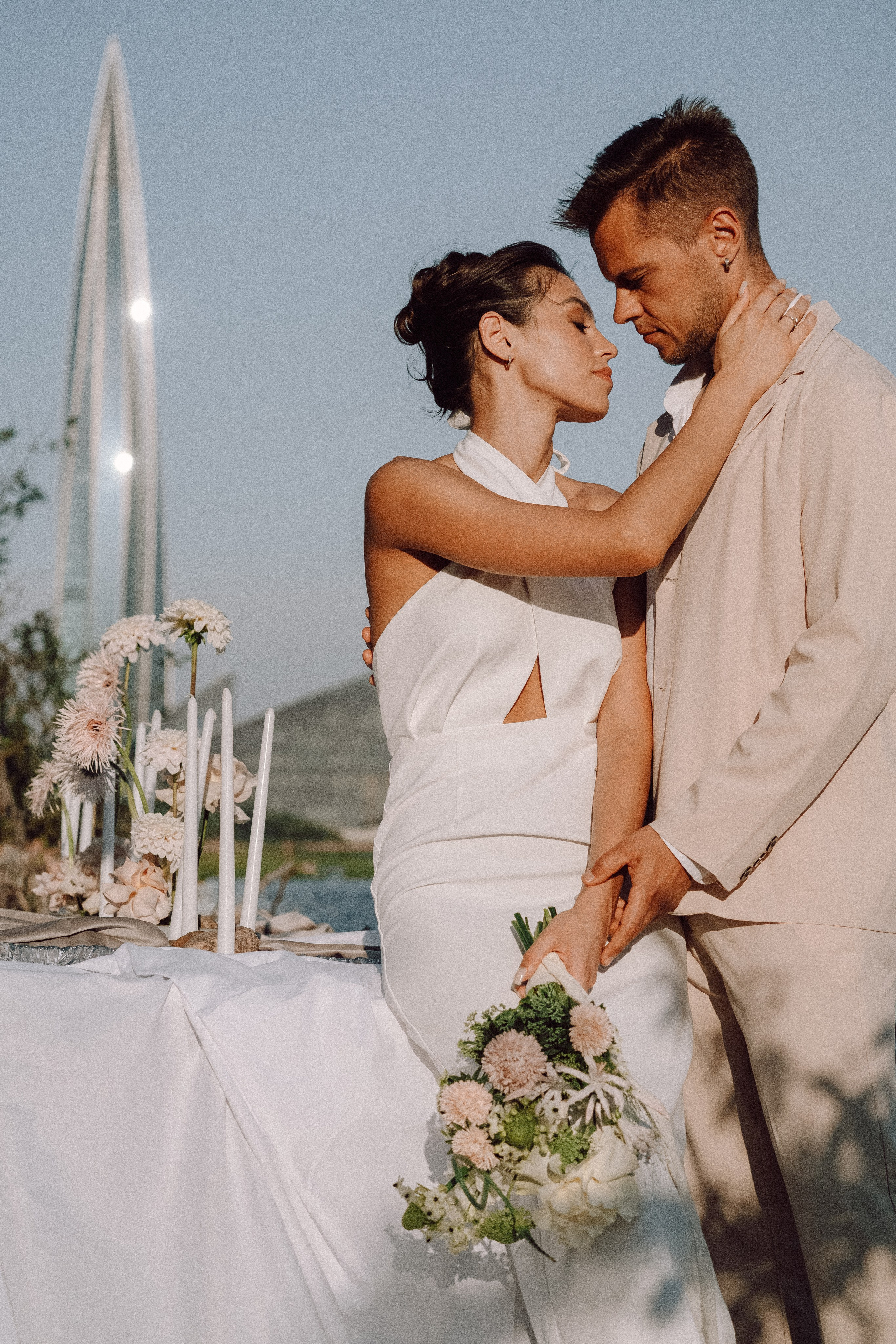 СВАДЕБНАЯ ФОТОСЕССИЯ ВЫЕЗДНОЙ ЦЕРЕМОНИИ (ФИНСКИЙ ЗАЛИВ). Профессиональный фотограф, Санкт-Петербург — Виктория Богомолова