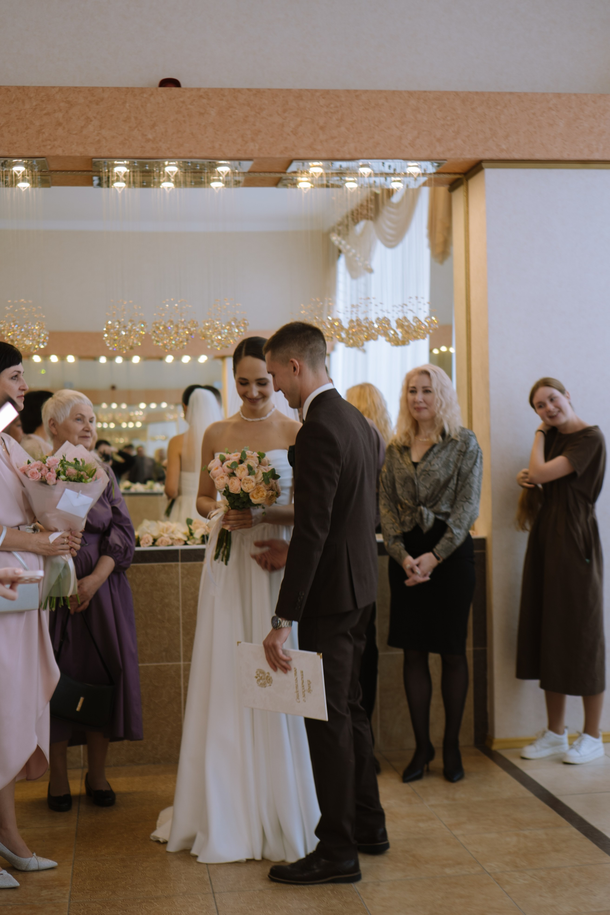 РЕПОРТАЖНАЯ СЬЕМКА В ЗАГСЕ. Профессиональный фотограф, Санкт-Петербург — Виктория Богомолова