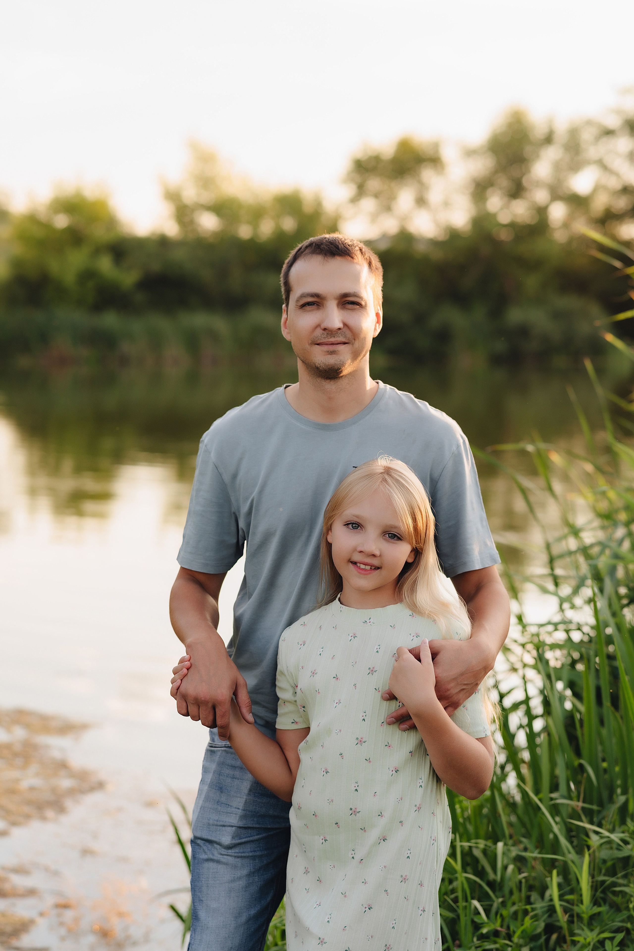 Семейная съемка на закате. Фотограф Карина Шмулёва. Воронеж и область