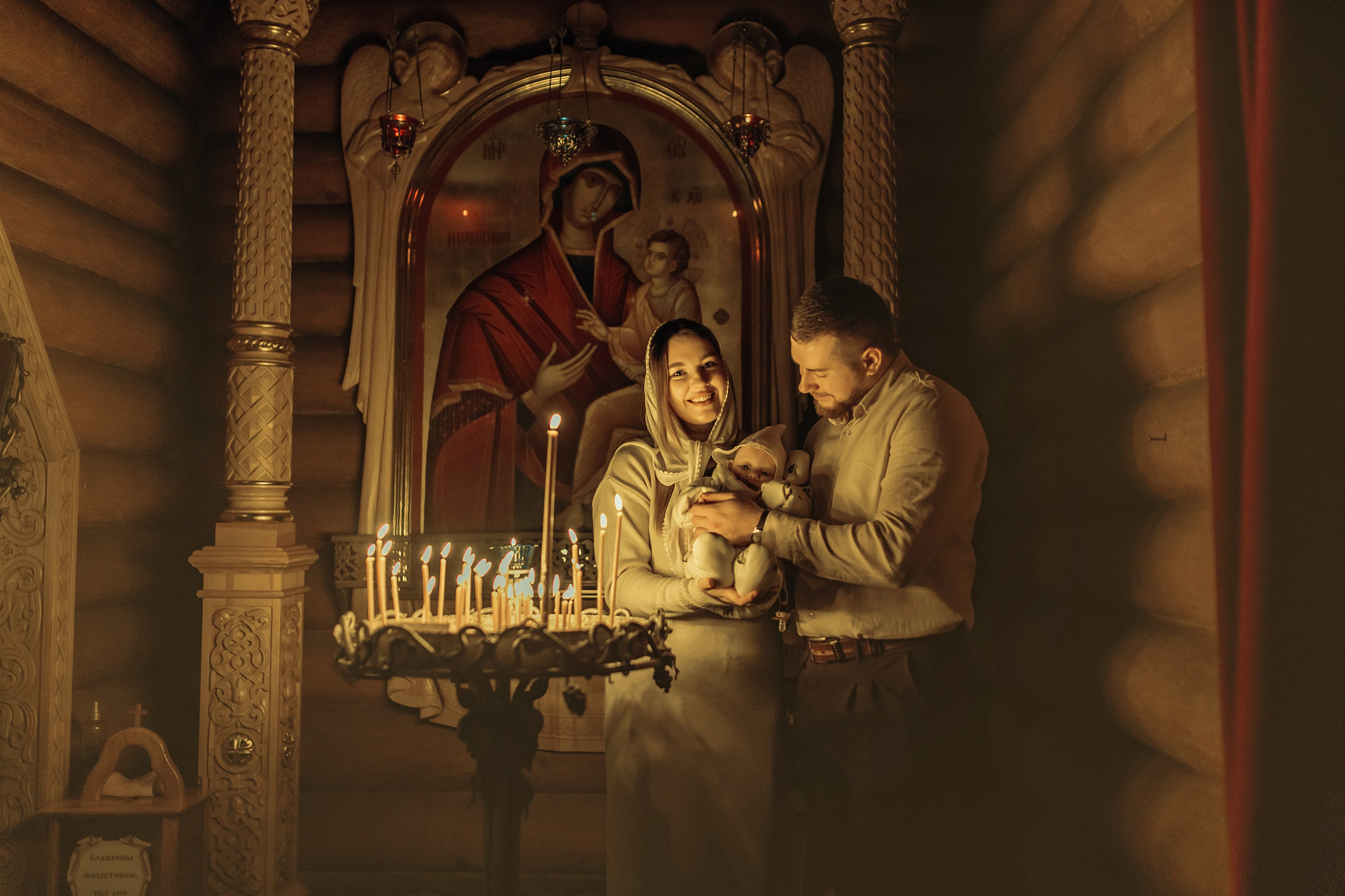 Крещение Эмилии, храм Святой Троицы, ноябрь 25