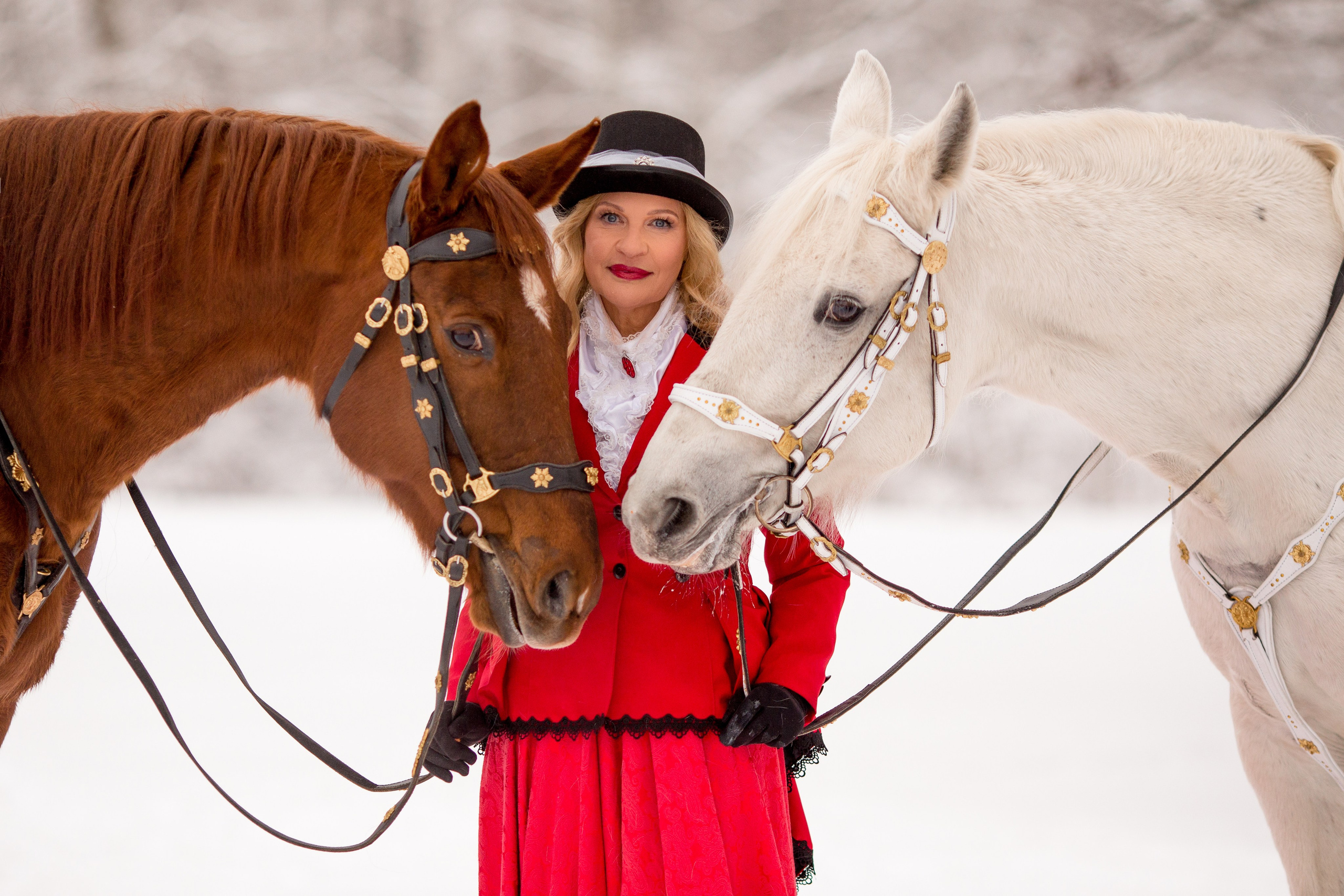 Зимняя фотосессия у замка БИП