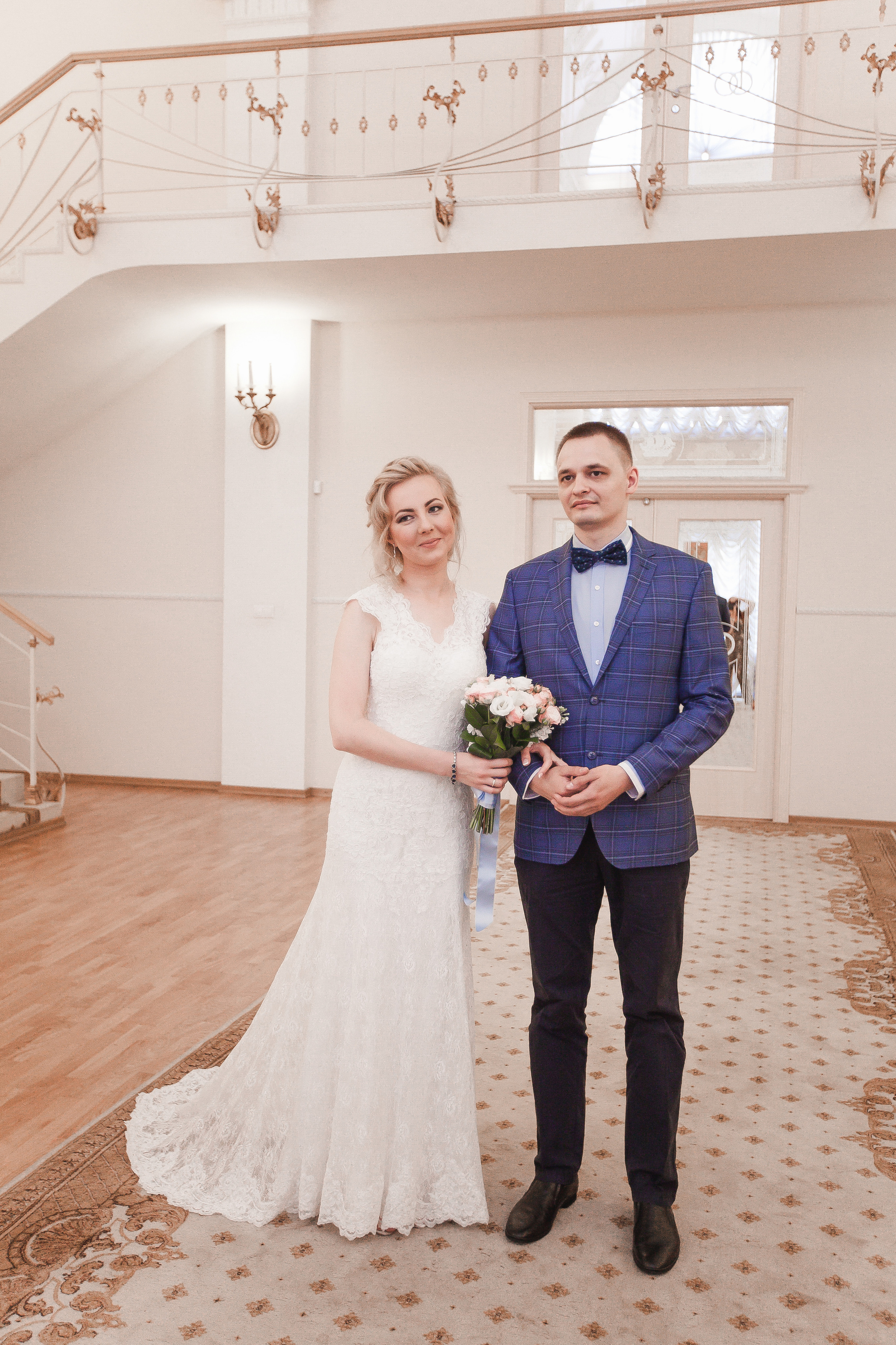 Свадьба Ольги и Владимира в загсе Адмиралтейского района. Фотограф в Санкт-Петербурге Елизавета Сорокина