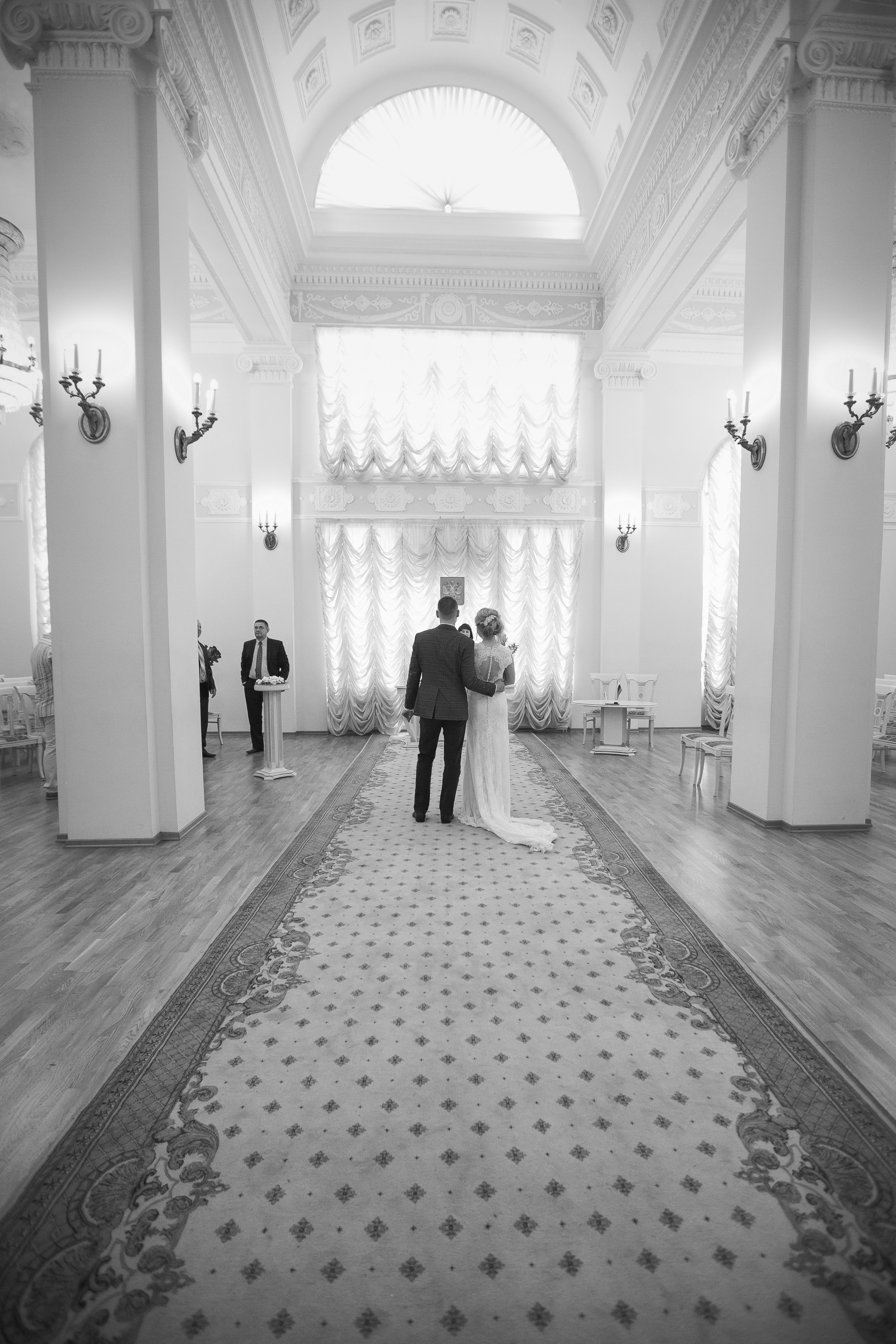 Свадьба Ольги и Владимира в загсе Адмиралтейского района. Фотограф в Санкт-Петербурге Елизавета Сорокина