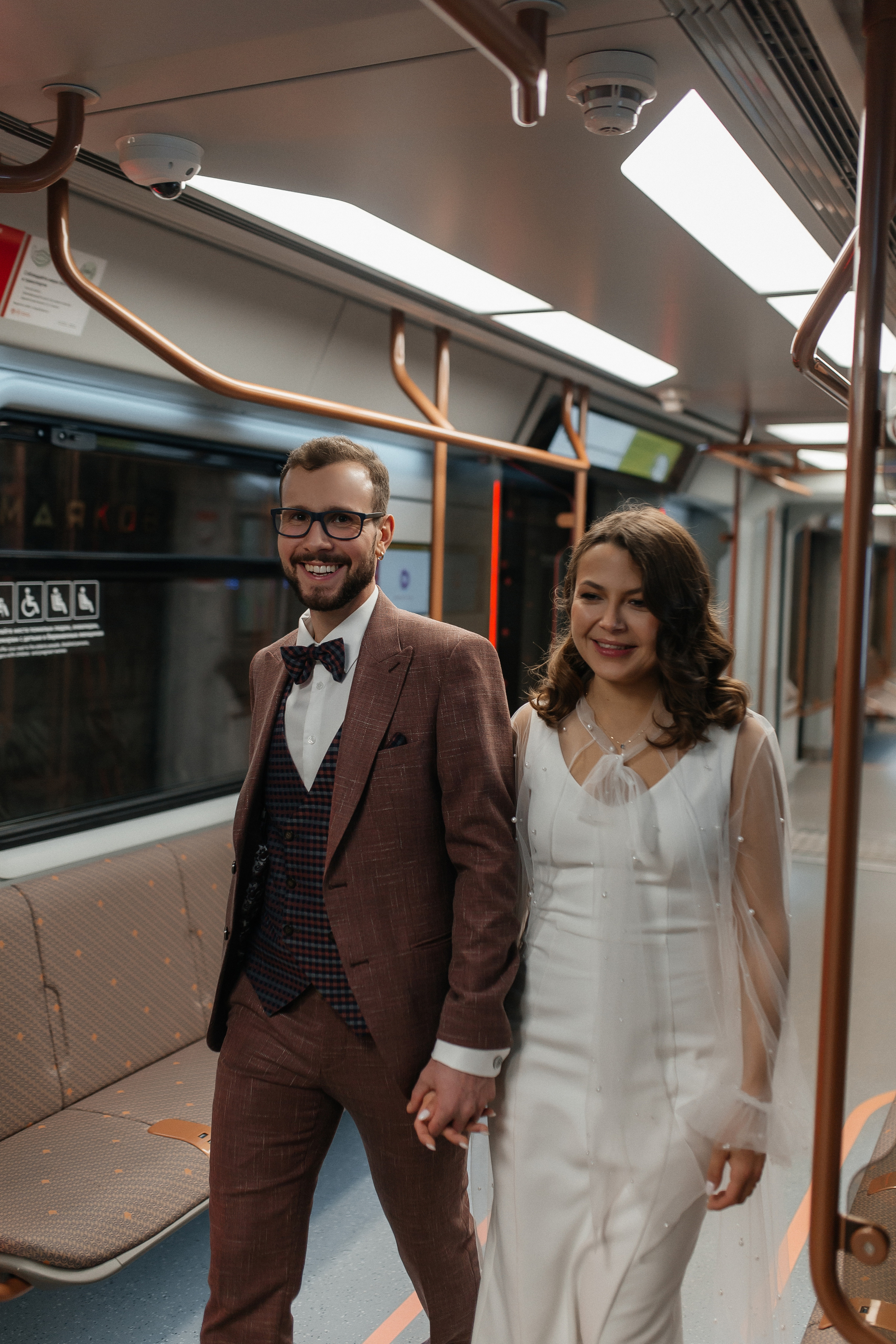 Ночная регистрация брака на станции метро Маяковская. Фото Радости. Свадебный и семейный фотограф в Москве Юлия Самойлова