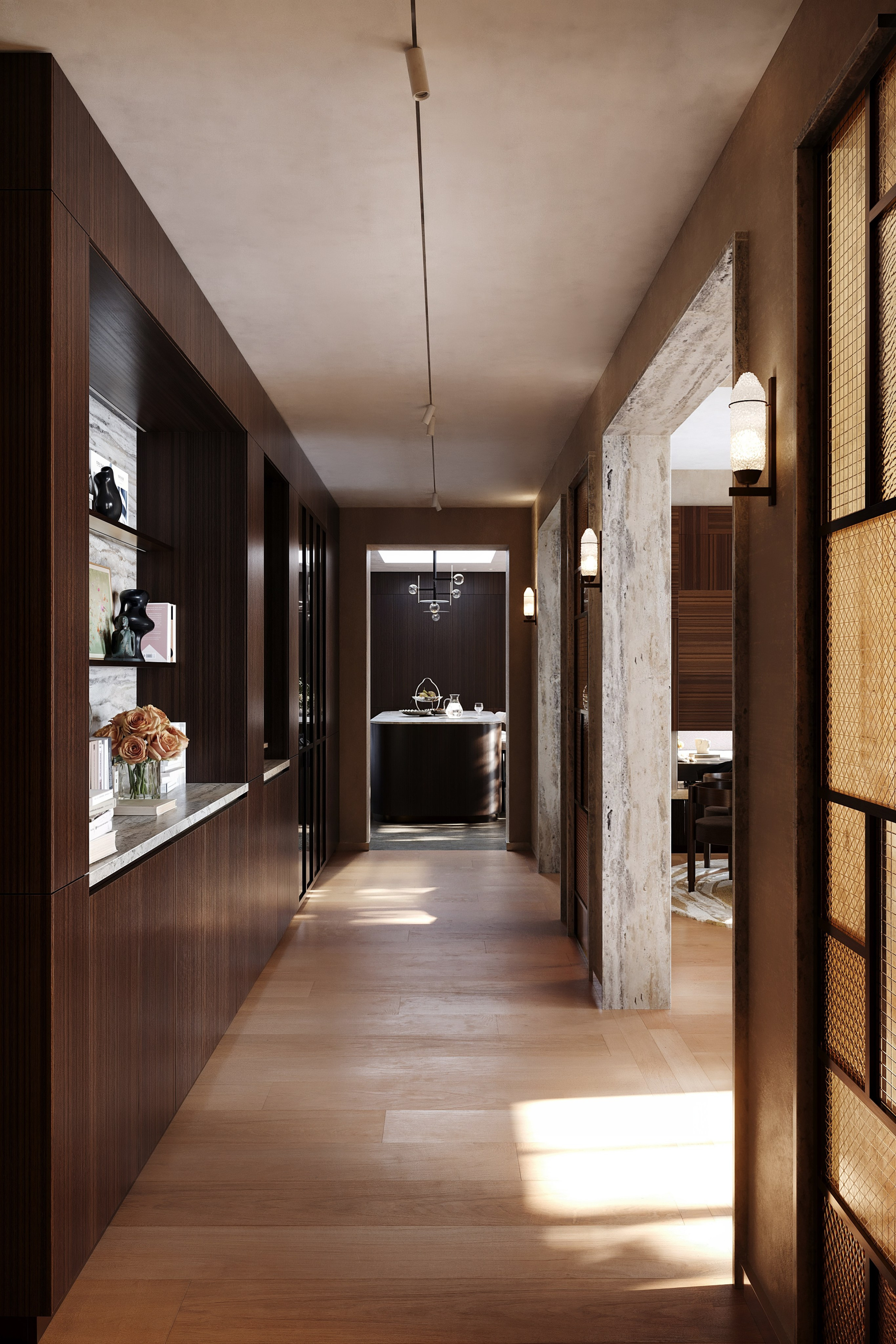 Alliot+Maudet buro livingroom. Визуализации Дизайн проектов