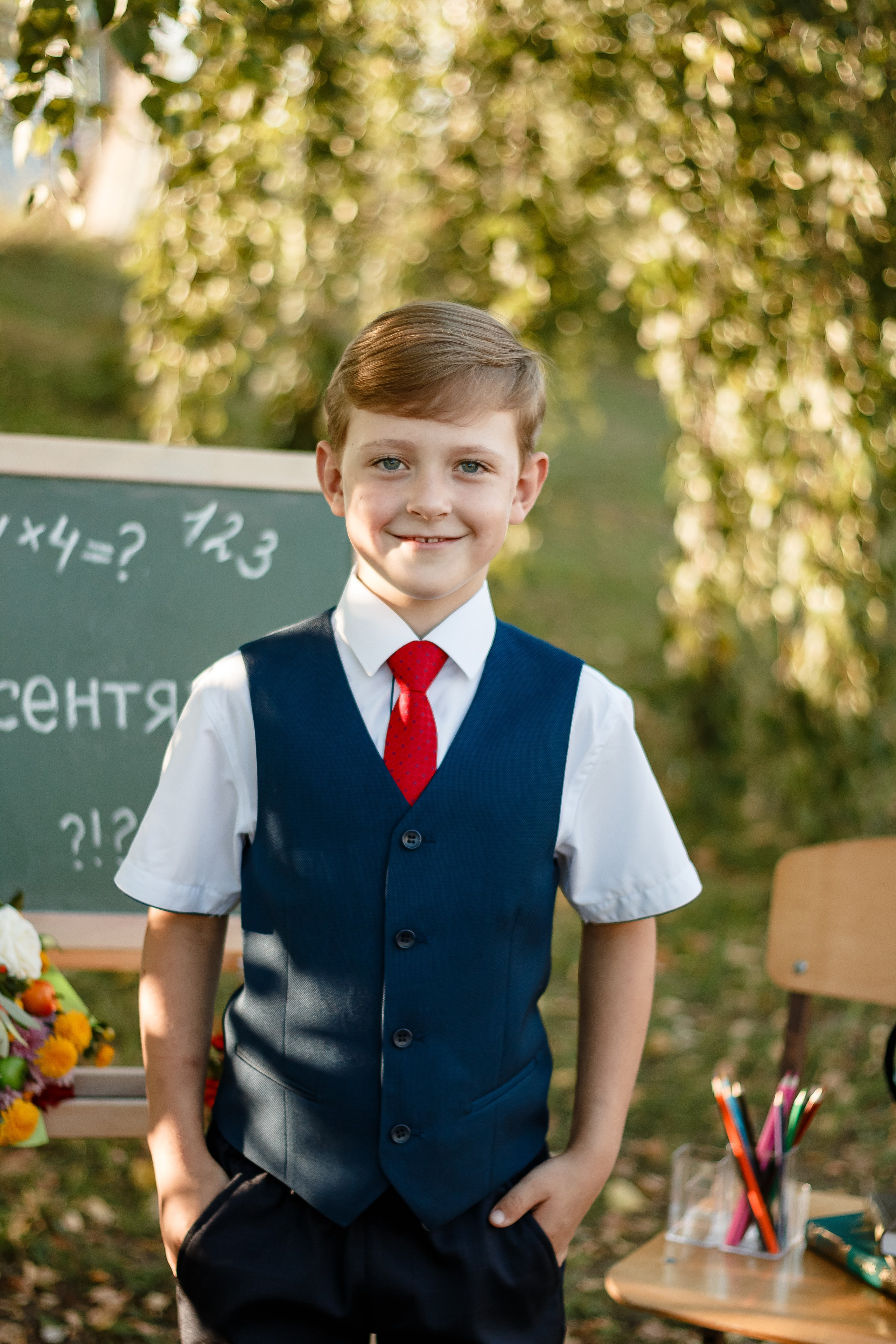 Школьная съёмка. Фотограф Марина Наумова