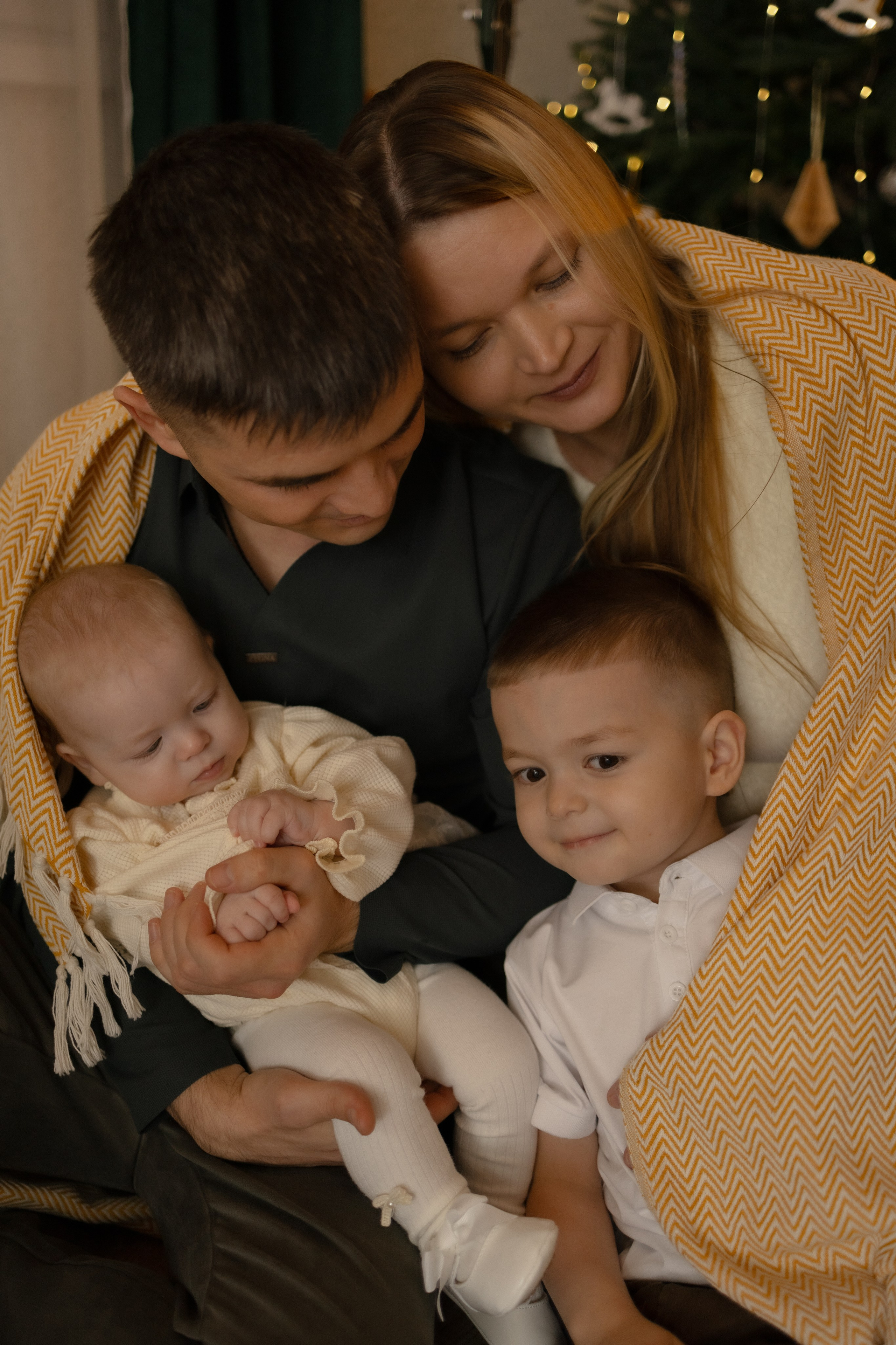 Семейная новогодняя. Фотограф Татьяна Семенова