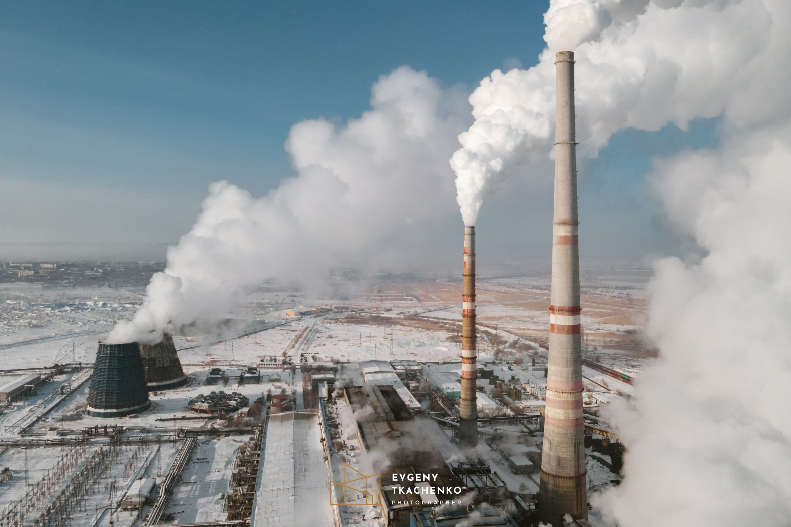 Карагандинская ТЭЦ-3. Архитектурный и интерьерный фотограф в Казахстане