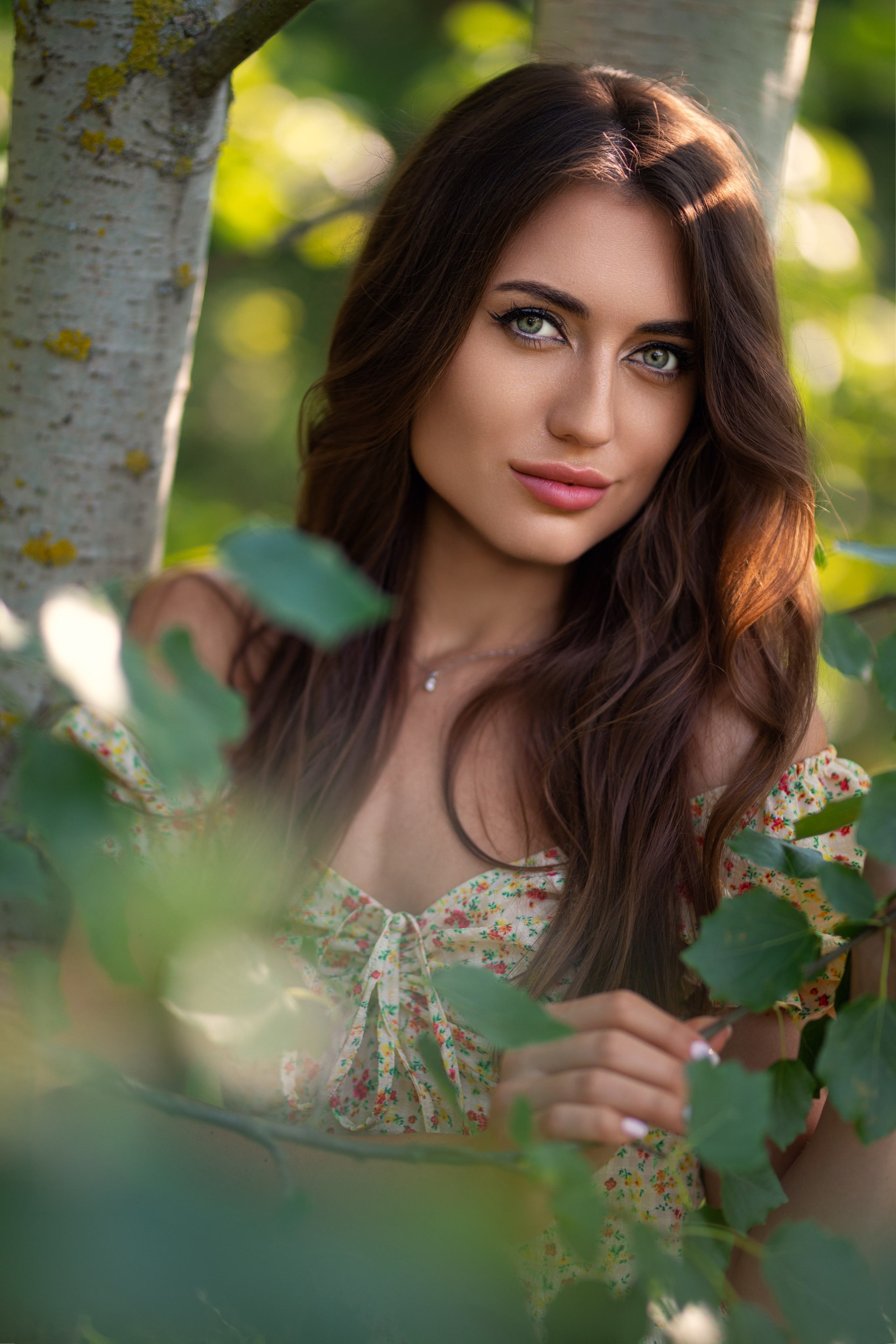 Летний фотосет с Анастасией в поле в формате для «себя»