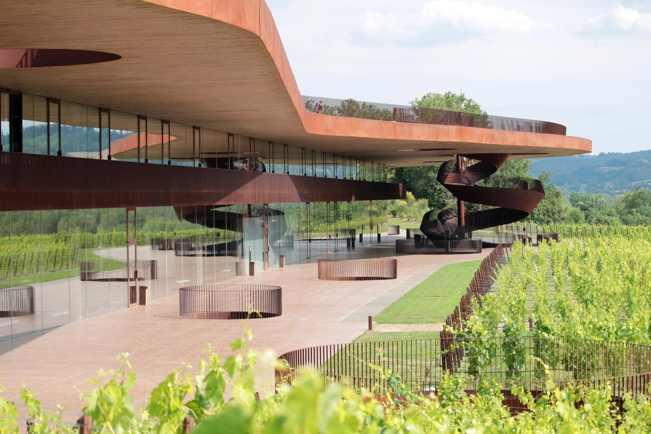 Nuova Cantina Antinori (Италия). Фотограф для маркетплейсов Михаил Бове