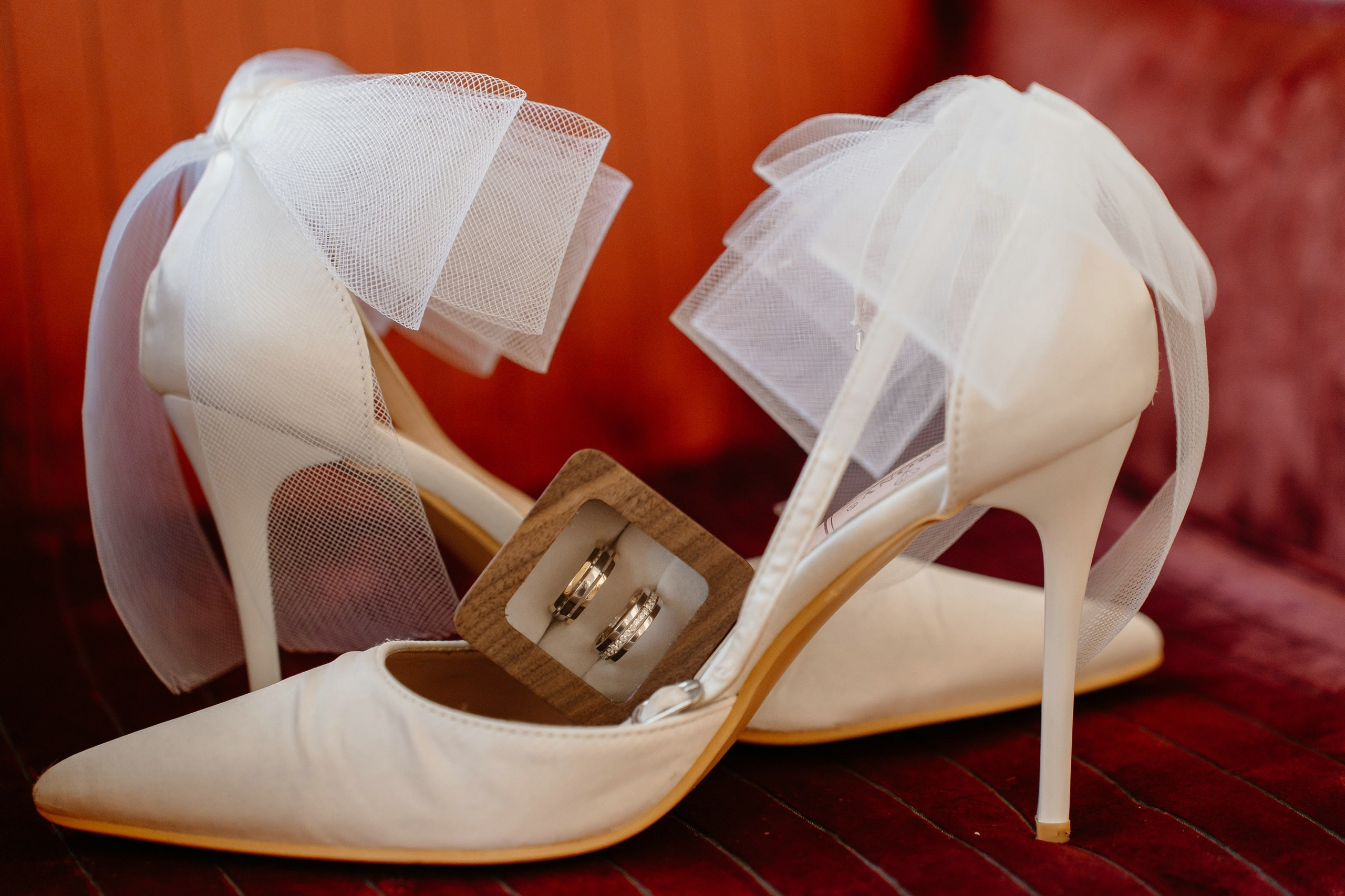 Свадебные туфли невесты
