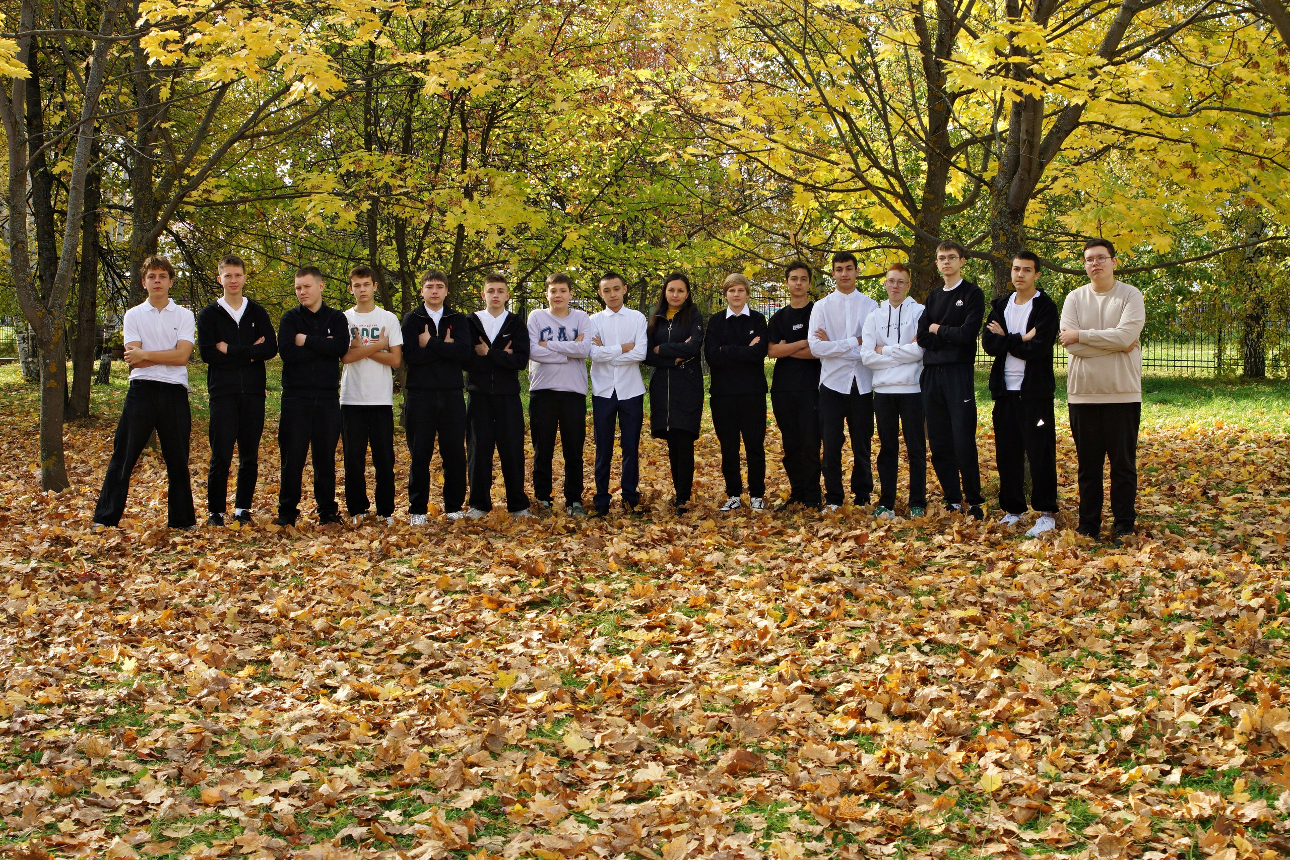 Осенняя фотосессия в школе г. Йошкар-Ола