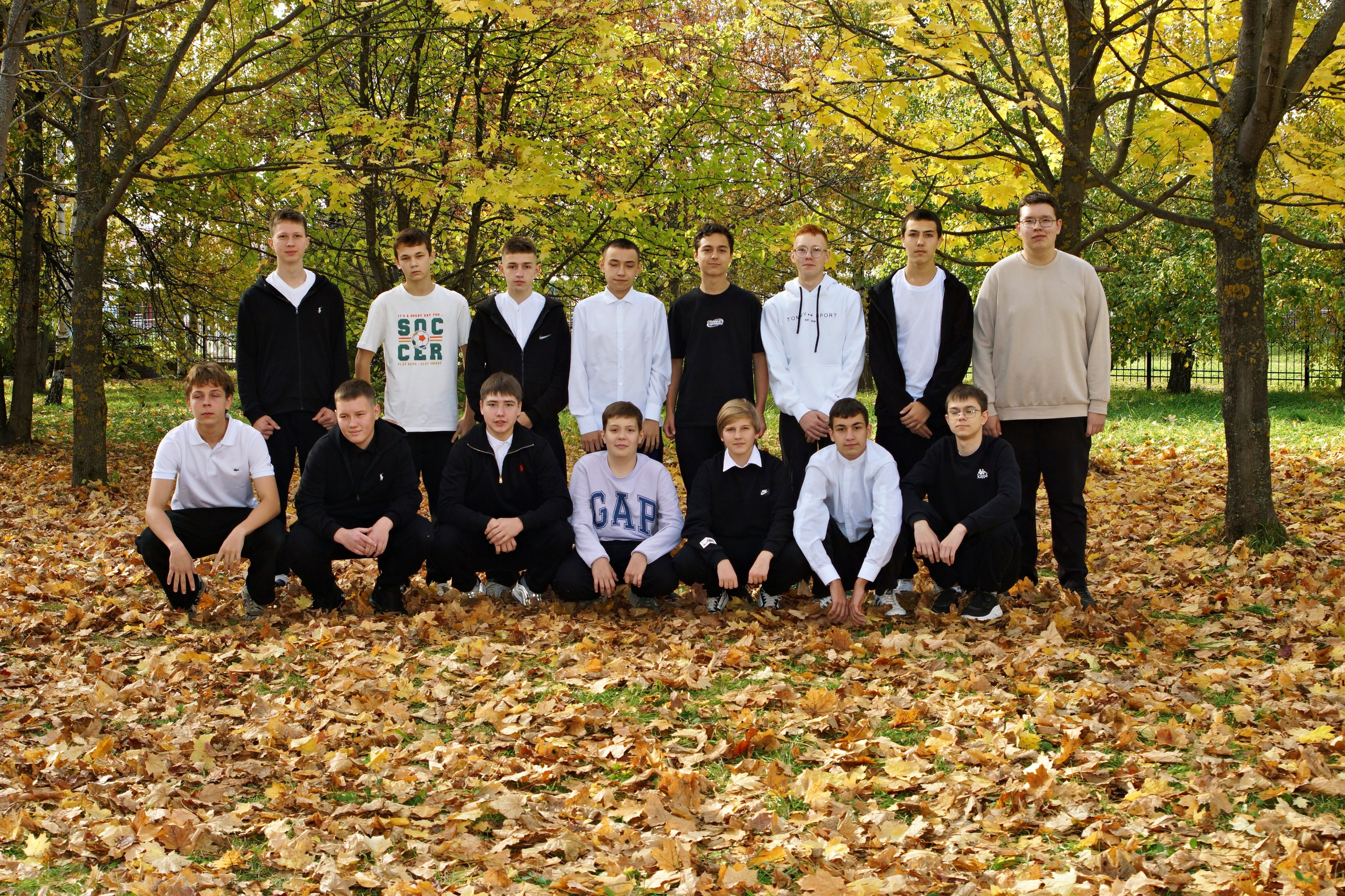 Осенняя фотосессия в школе г. Йошкар-Ола