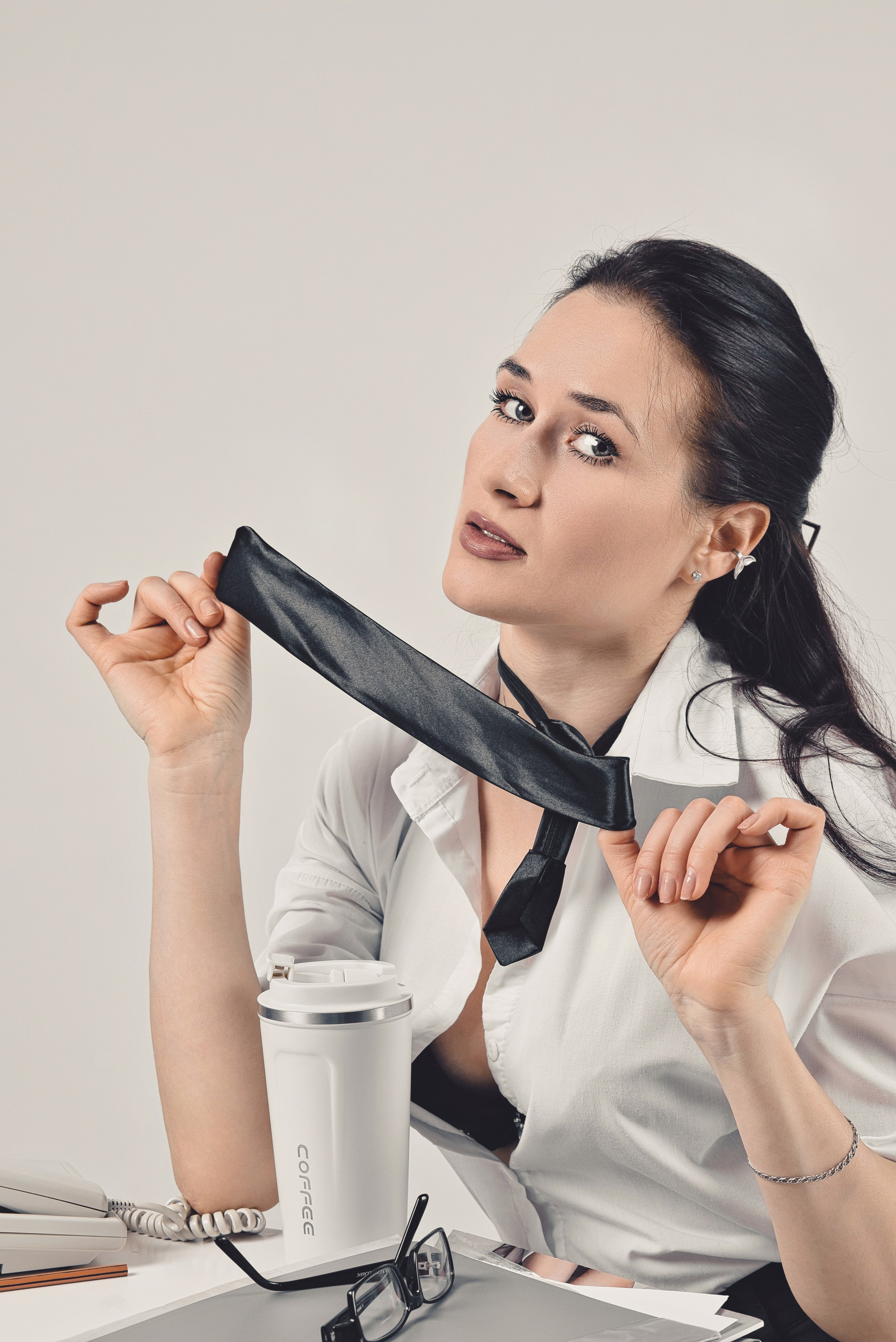 Секретарша. Фотограф Денис Кривопусков