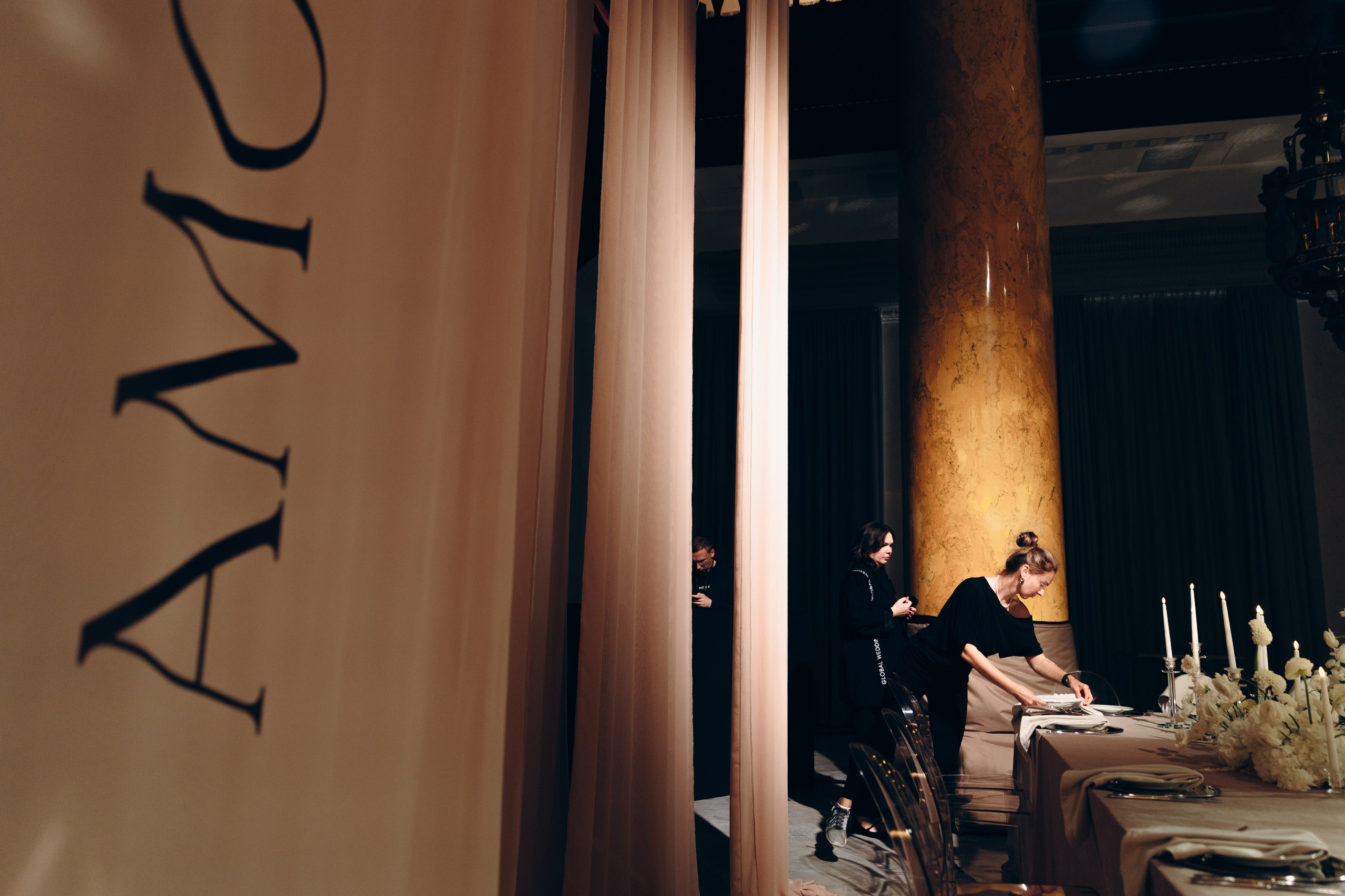 Backstage for Global Wedding. Свадебный фотограф в Санкт-Петербурге и Москве Андрей Чернов