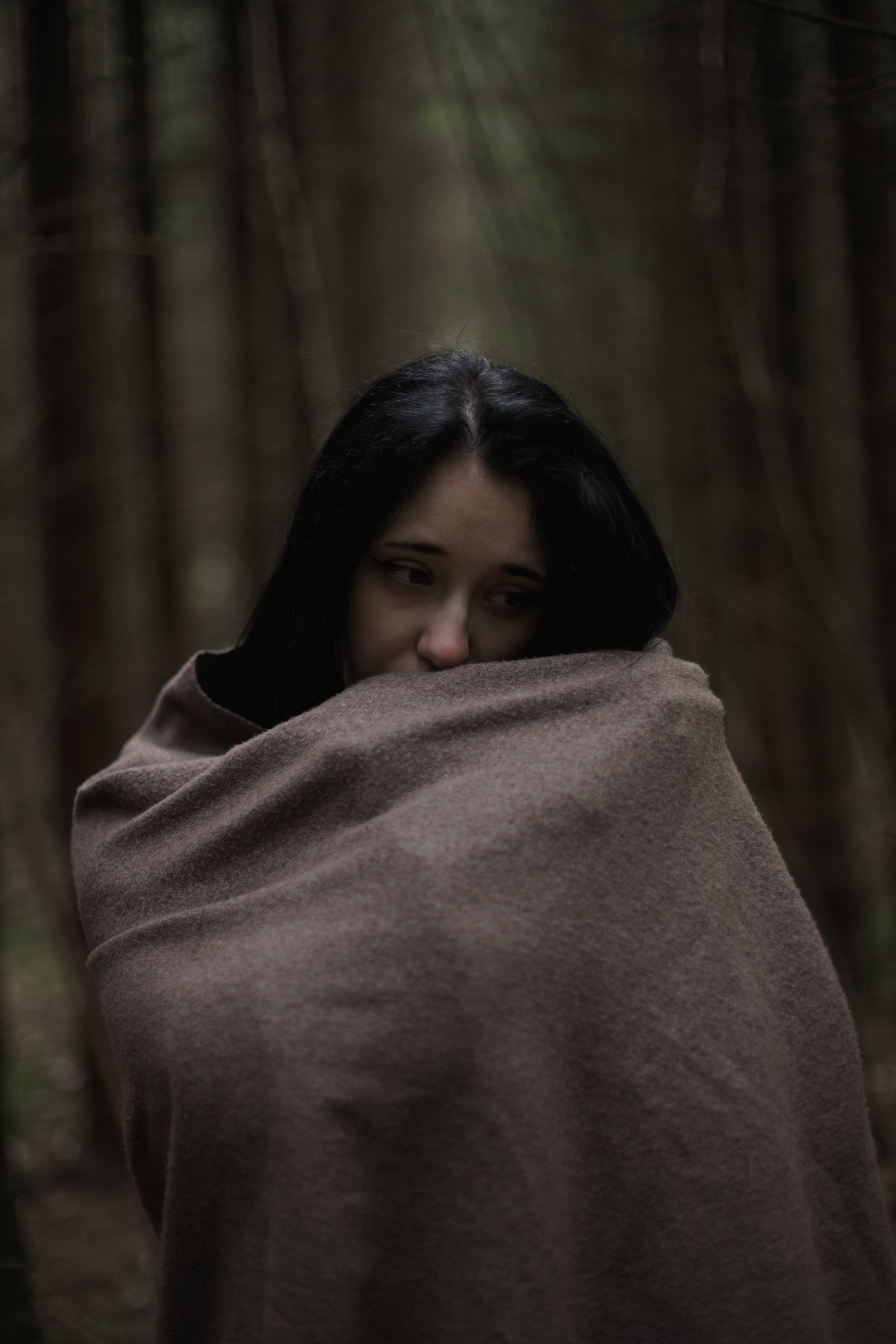 Полина Л — (Лесной массив). — Digital Noise —