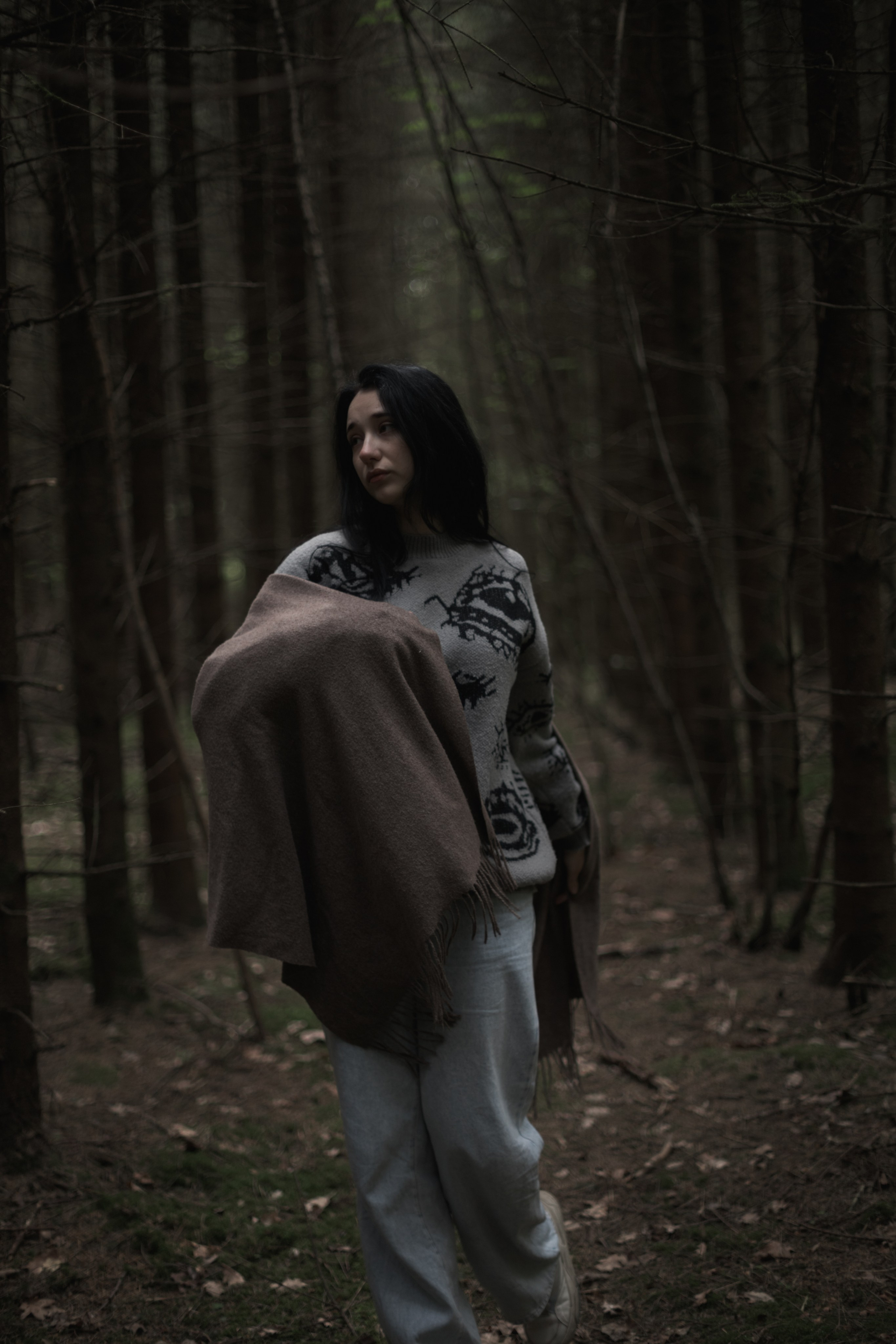 Полина Л — (Лесной массив). — Digital Noise —