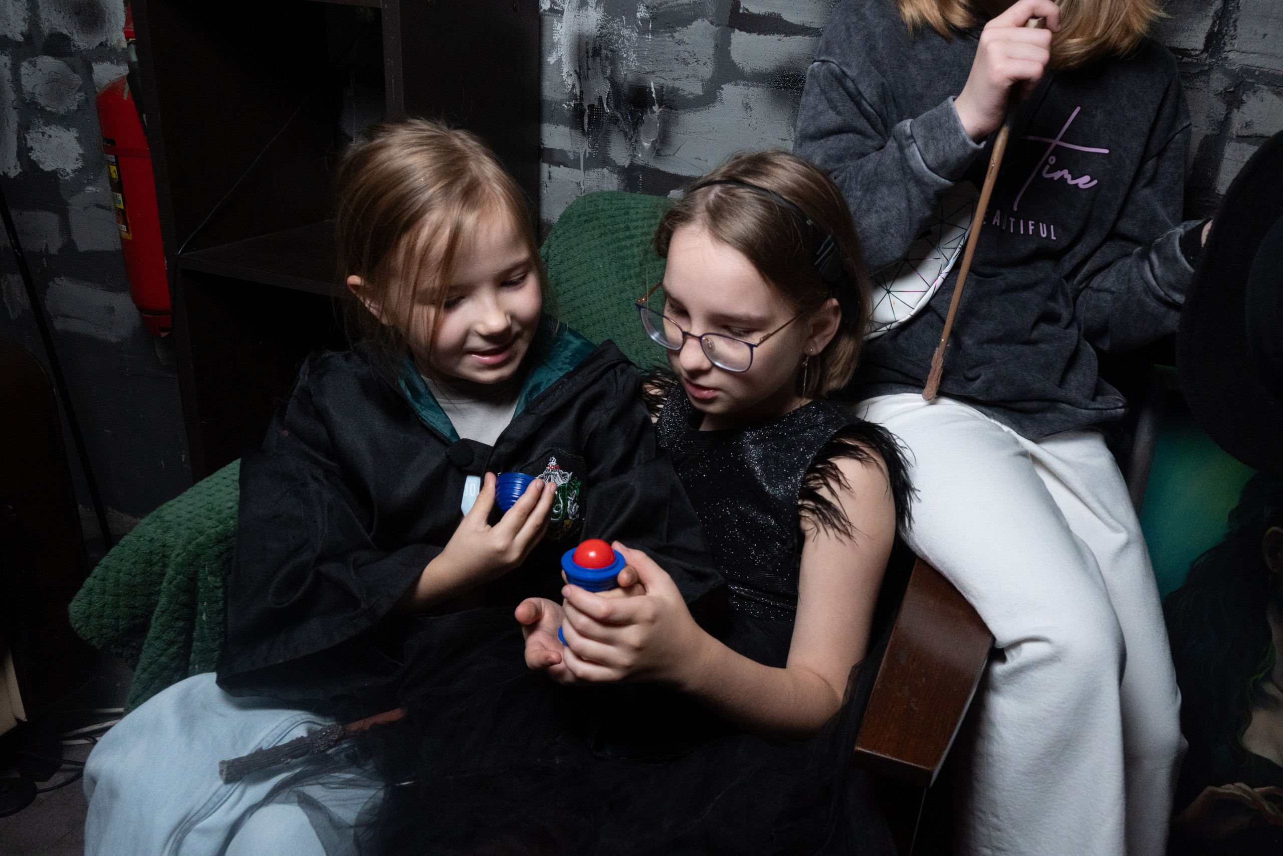 День рождения ребенка в «Подземелье Слизерин». Фотограф мероприятий в Москве