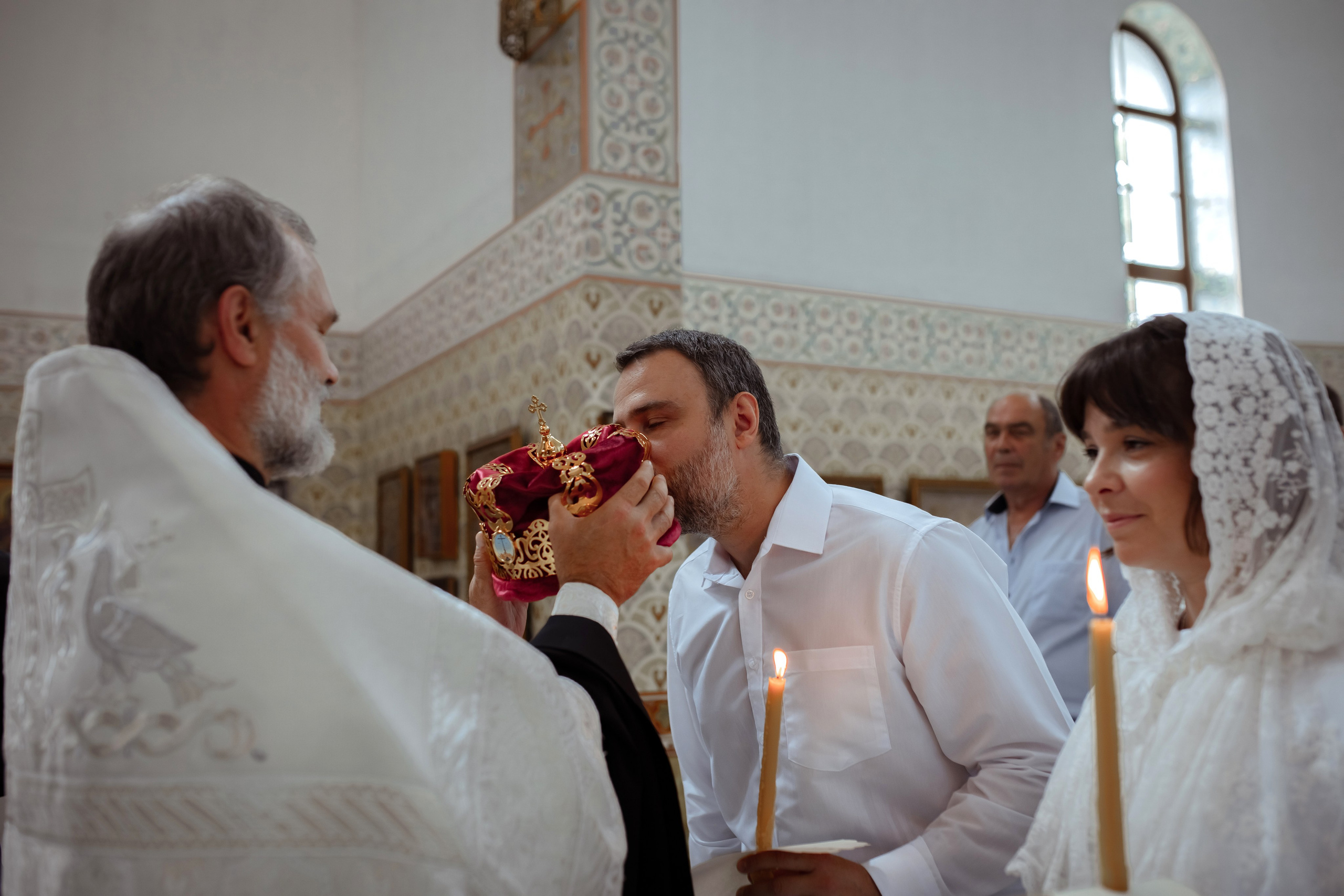 Венчание Елены и Павла в Храме СВ Саввы Сторожевского. Семейный и детский фотограф в Москве Дорогова Екатерина