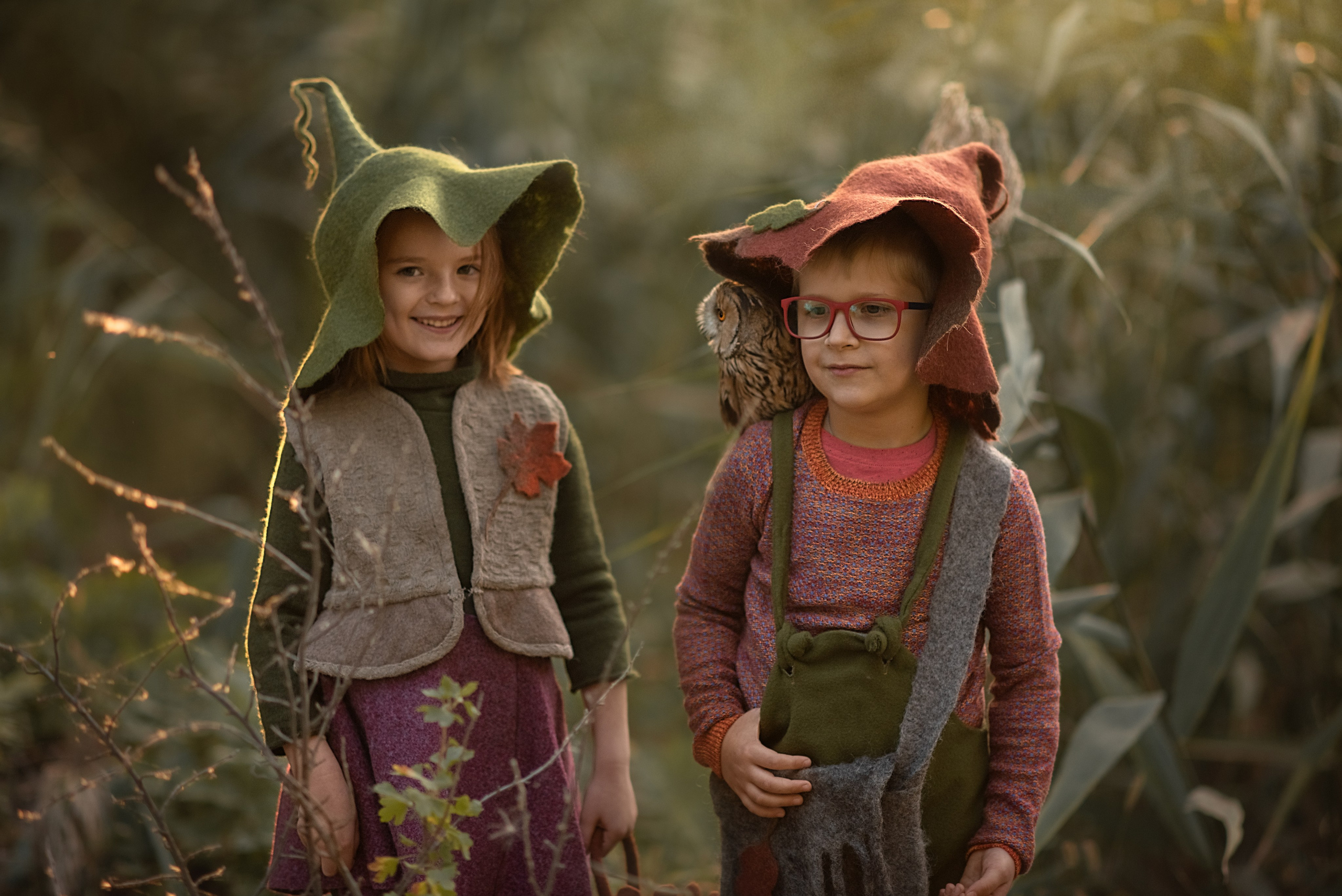 Осенние гномики. Семейный, детский и женский фотограф в Ростове-на-Дону Кирилина Екатерина