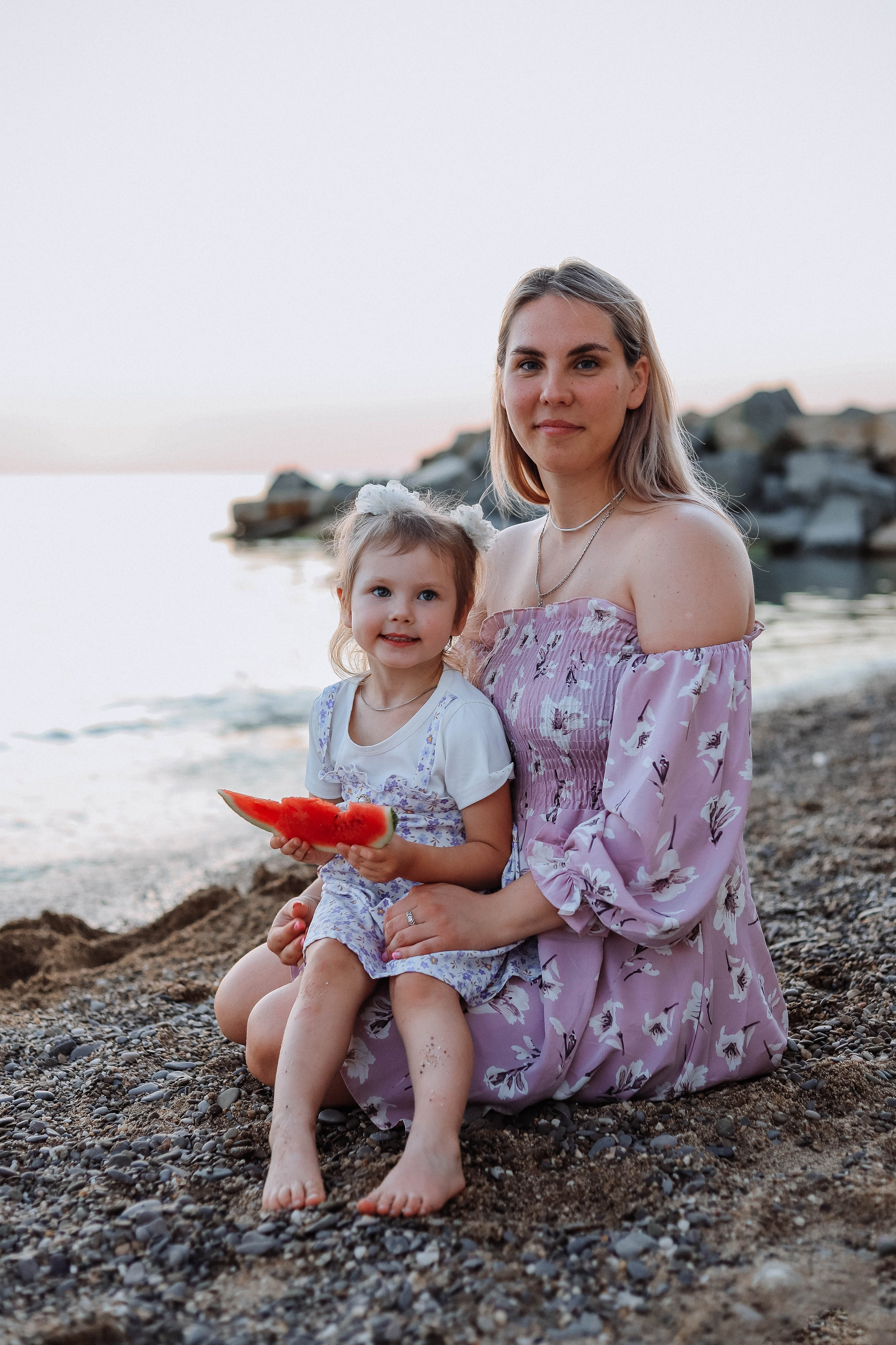 Ника и Тёма фотосессия на море. Женский/Детский фотограф в Симферополе Вероника Слепогина