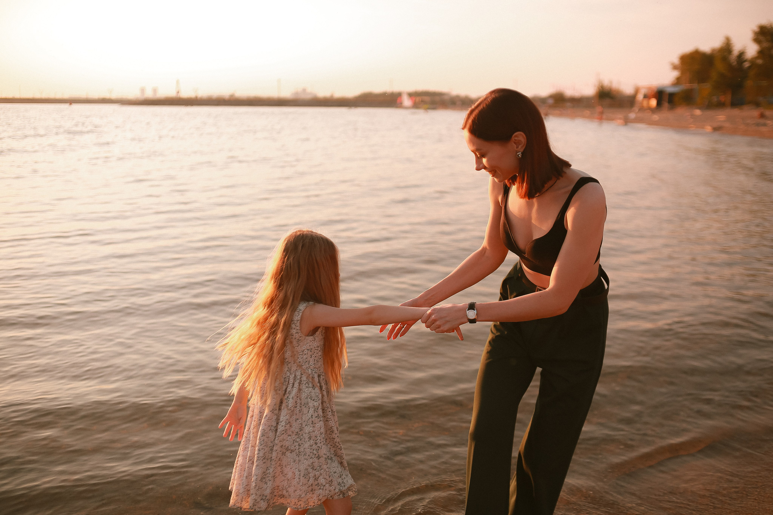 На закате. Семейный фотограф в Новосибирске Екатерина Сафронова