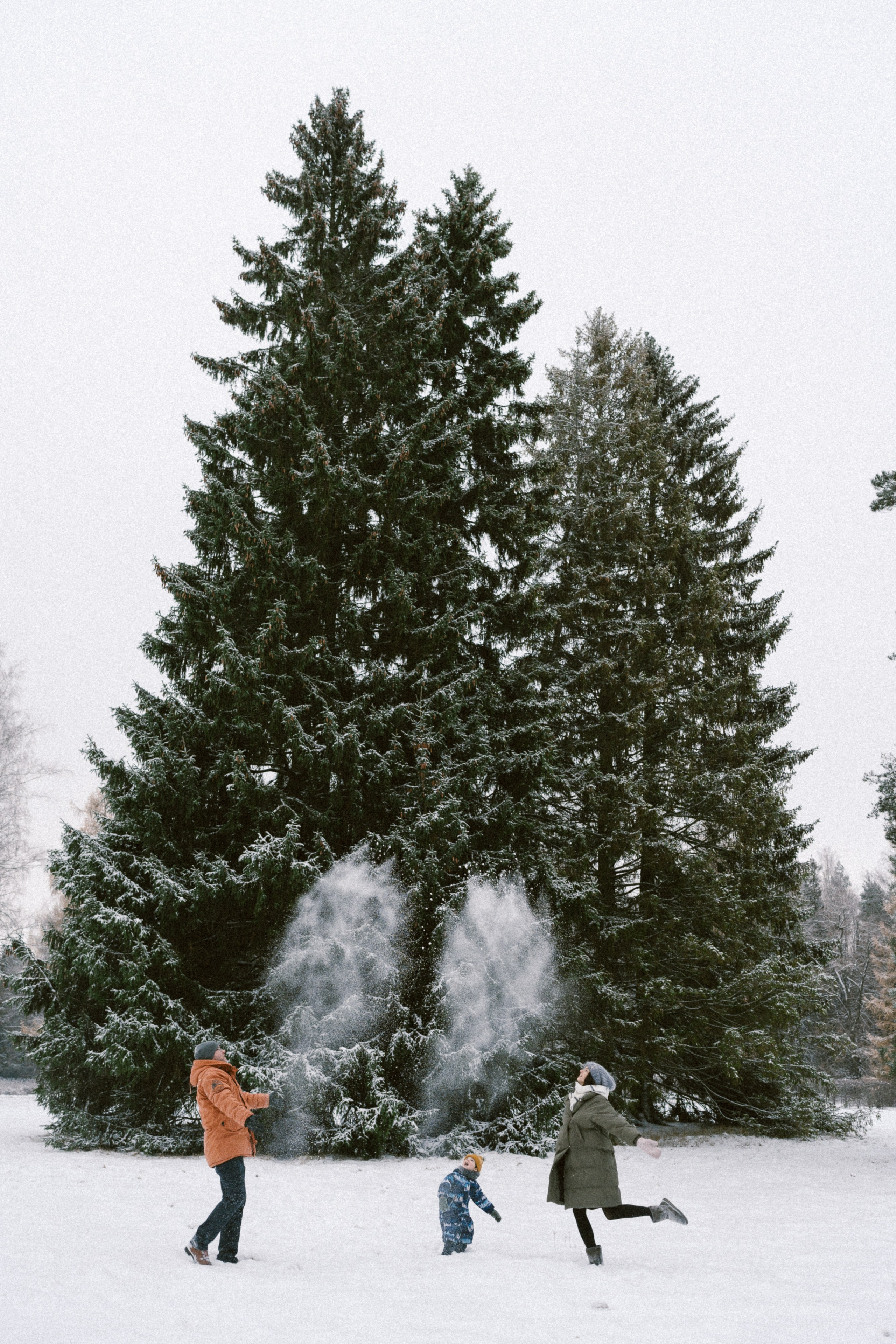 Семья.Снег.Смех. Семейный фотограф в Санкт-Петербурге Виталия Белова
