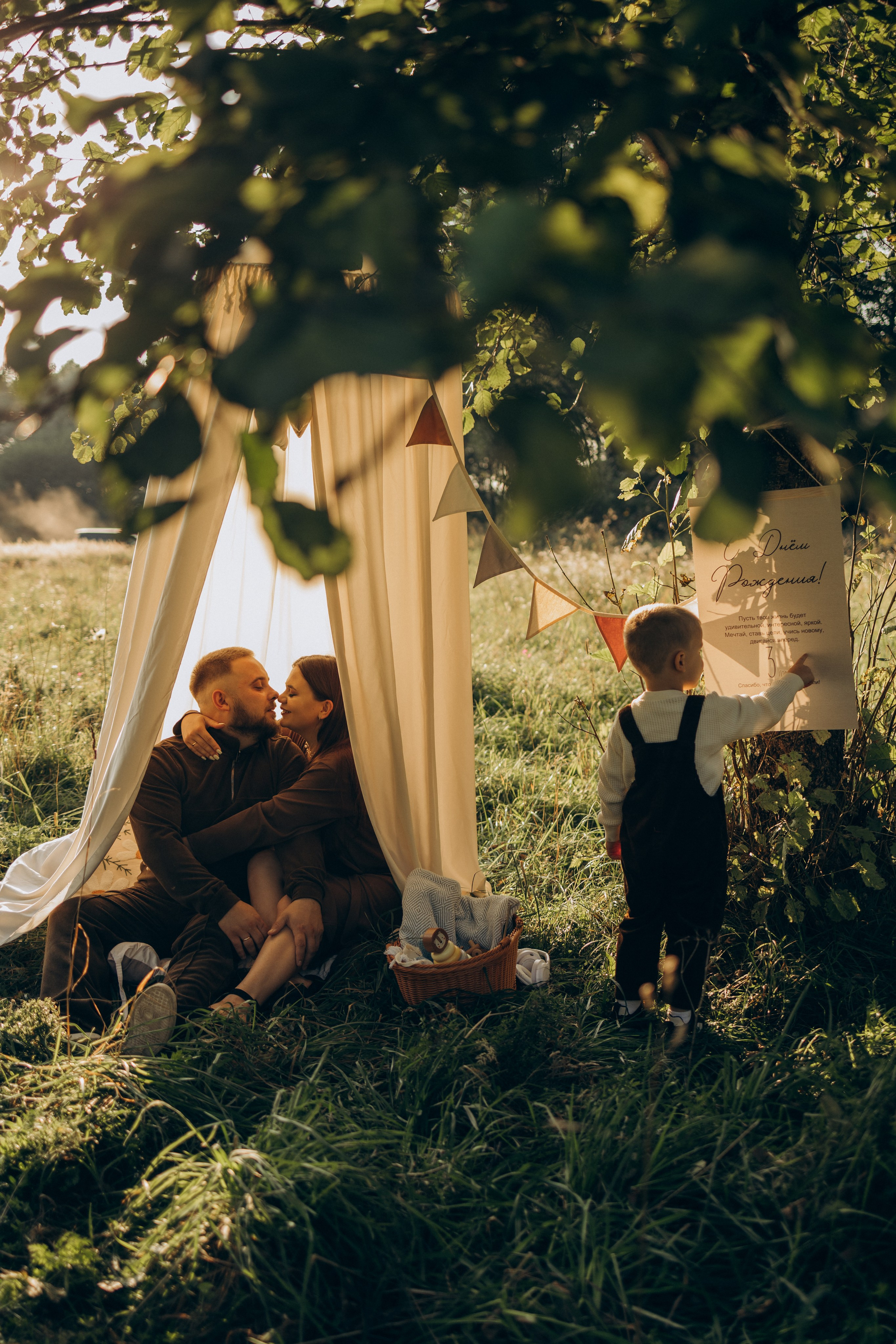 3 годика малышу (7.09.2025 г.) г. Жуков (Калужская обл.). Надежда Стар семейный и церковный фотограф в Жукове и Калужской области