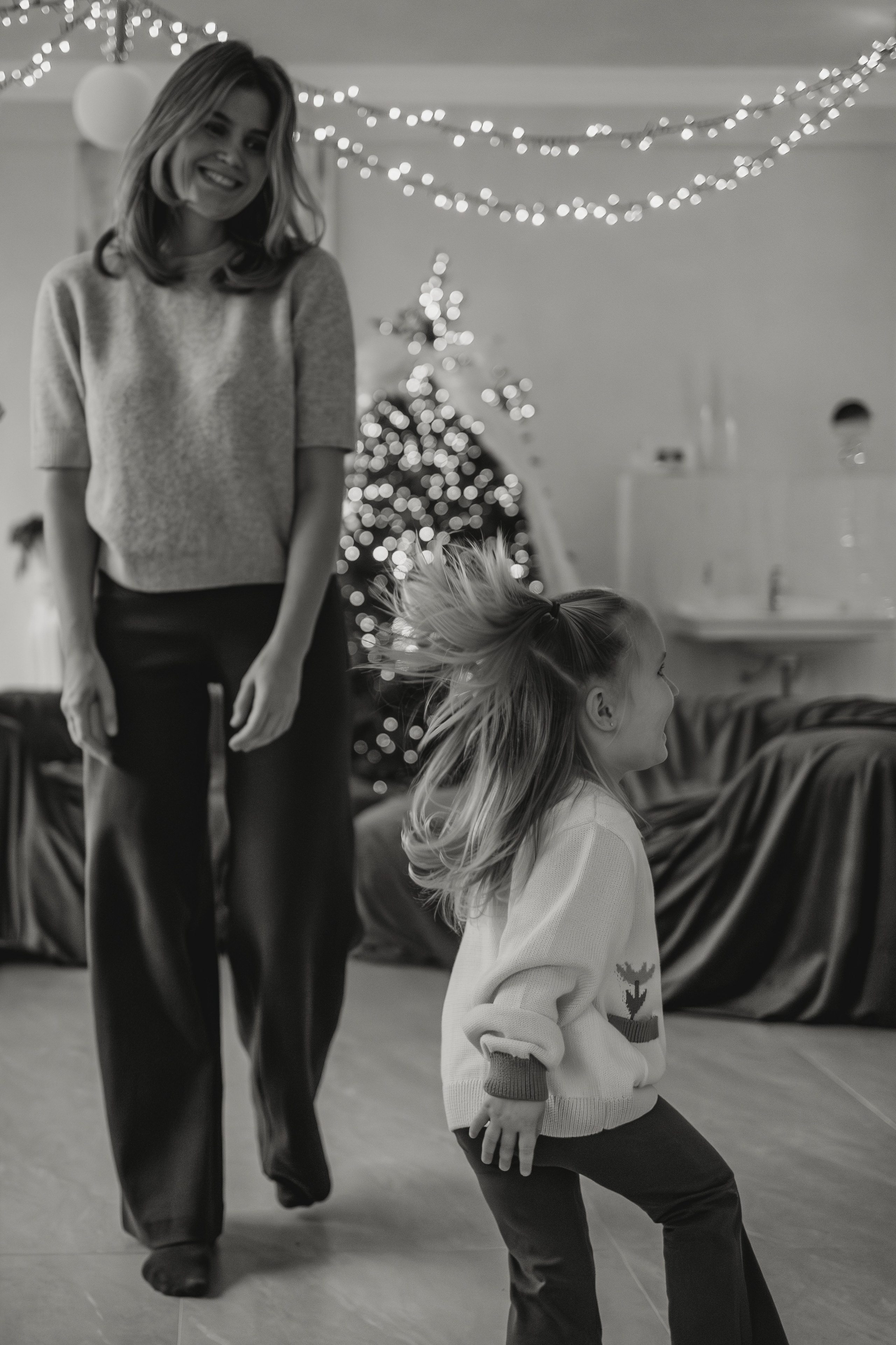 Новогодняя семейная в студии, г. Обнинск (Калужская обл.). Надежда Стар семейный и церковный фотограф в Жукове и Калужской области