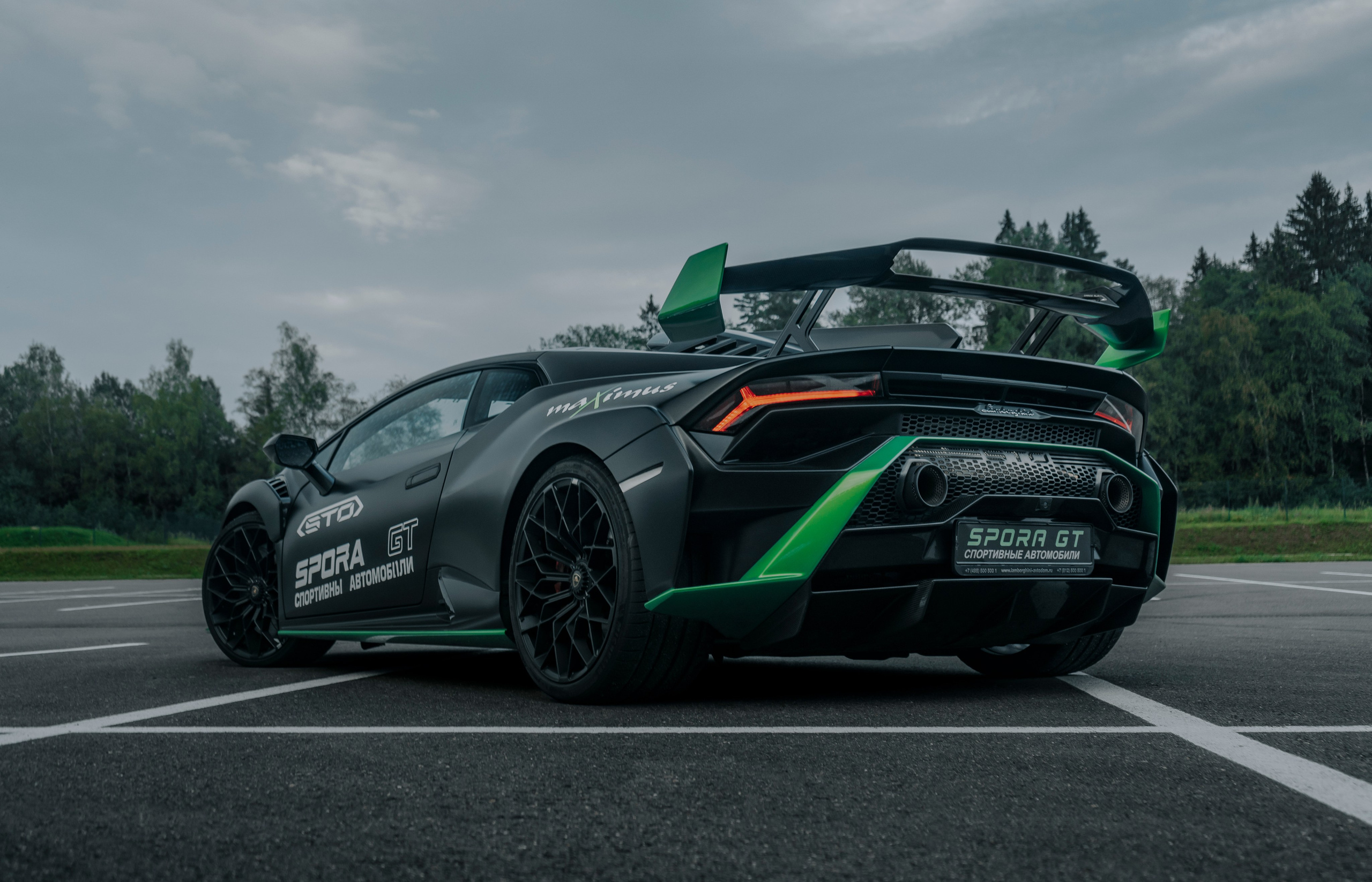 Lambva (Lamborghini Huracan STO). Автомобильный и коммерческий фотограф Москва