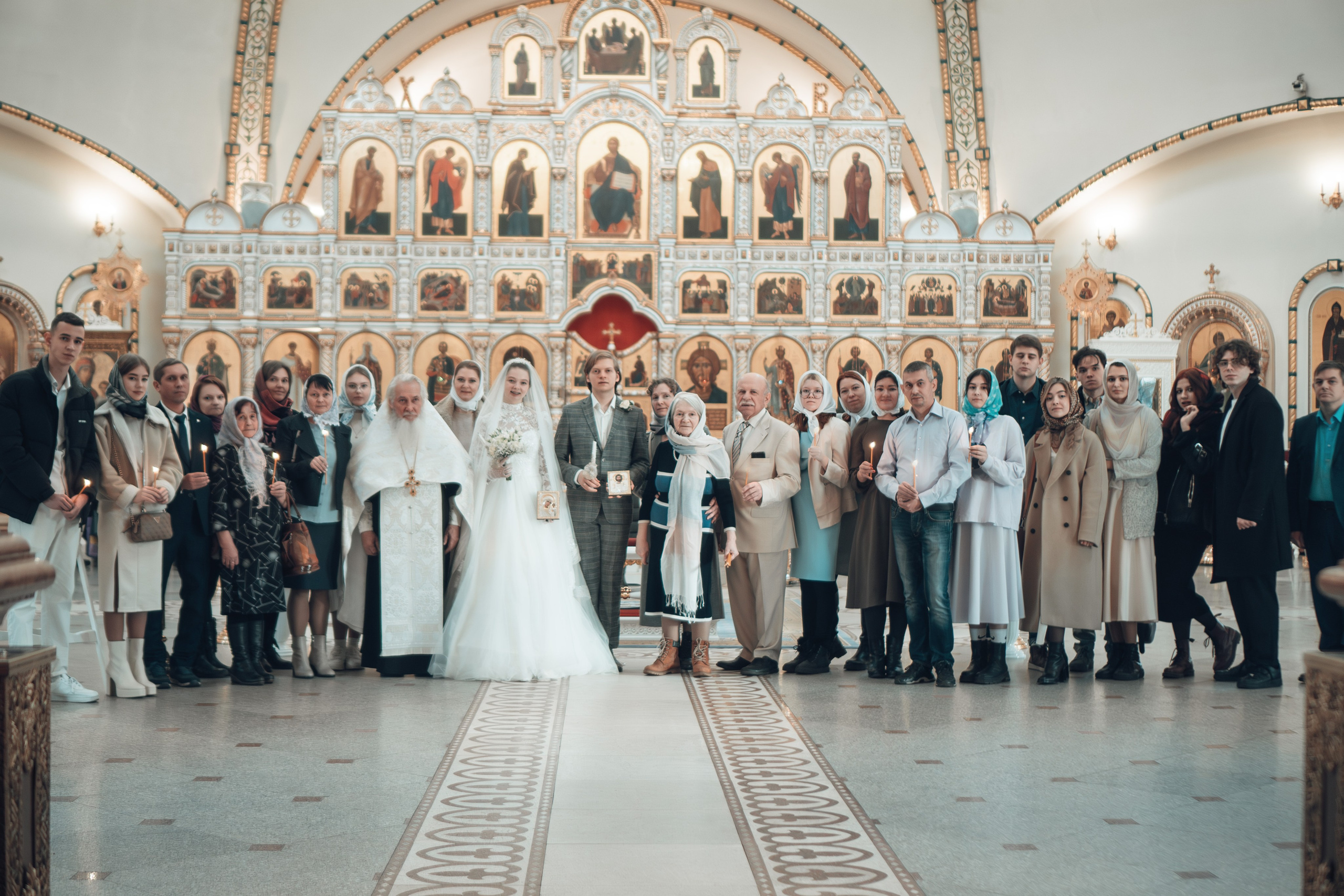 Венчание в Москве Евы и Даниила