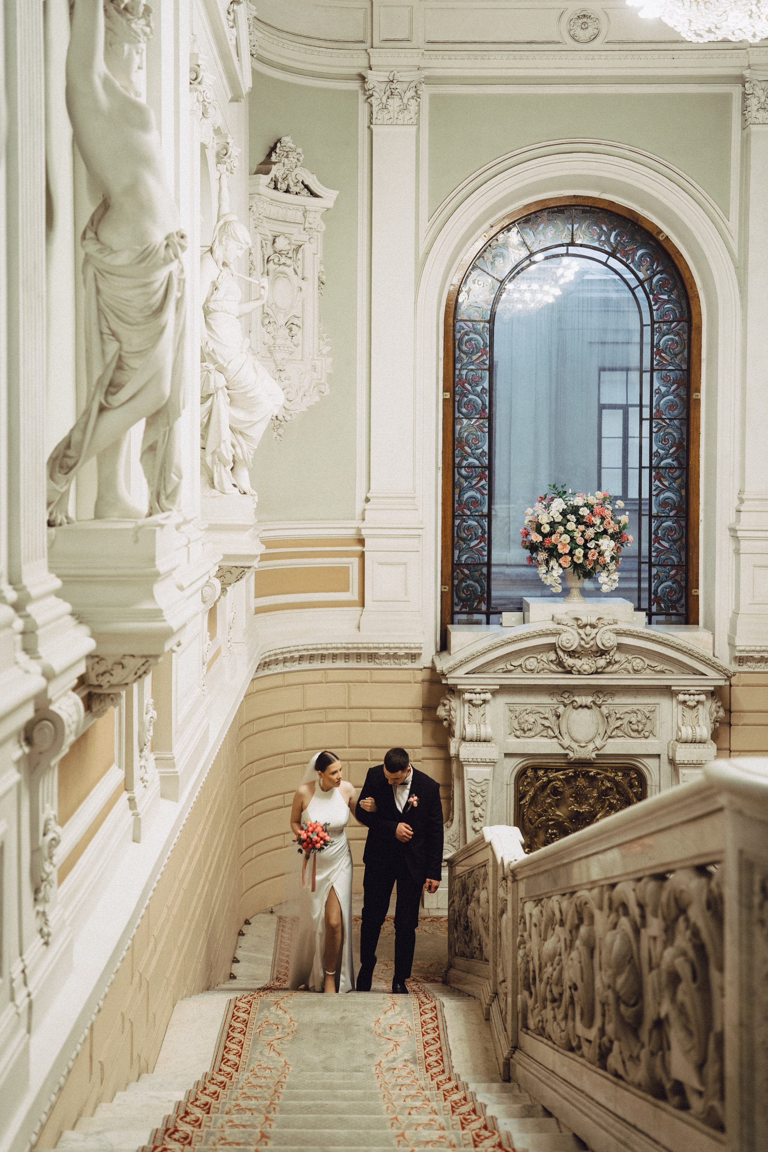 СВАДЕБНАЯ СЬЕМКА В ПЕВОМ ДВОРЦЕ БРАКОСОЧЕТАНИЯ. Профессиональный фотограф, Санкт-Петербург — Виктория Богомолова