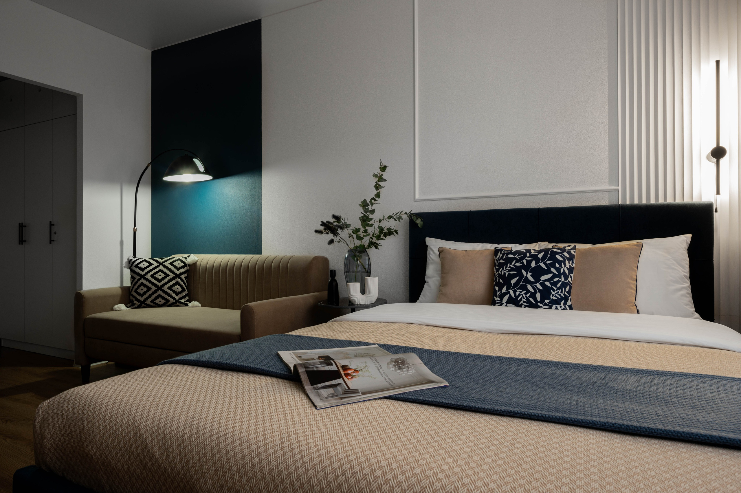 Съемка студии для посуточной аренды ЖК «Волга Парк». Интерьерный фотограф в Ярославле. Вероника Лазыкина